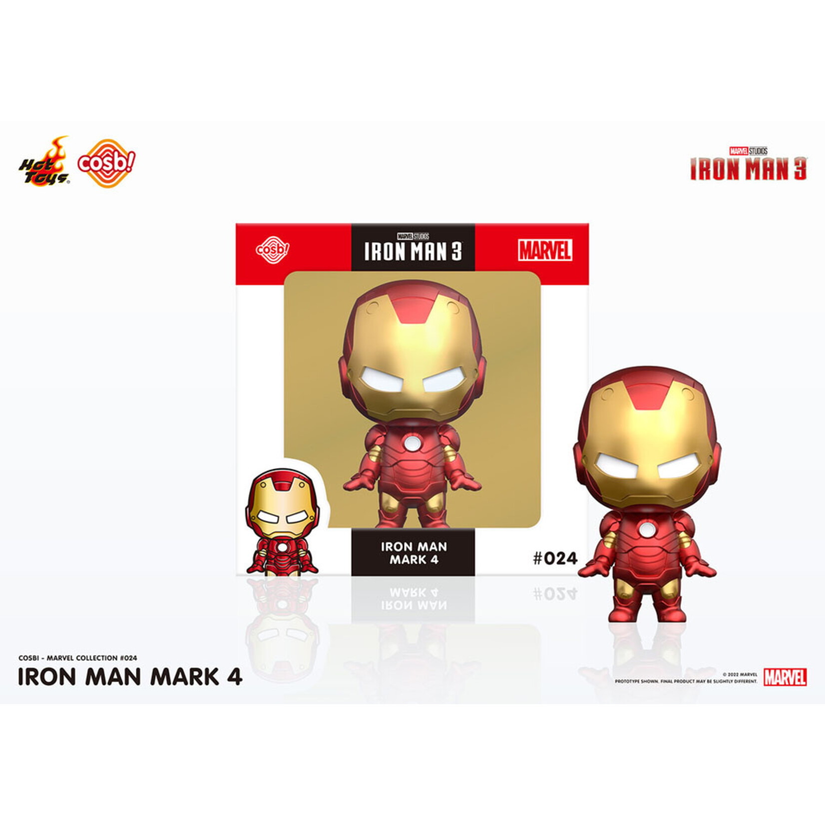 Hot Toys Hot Toys Marvel Cosbi Mini Figure Iron Man (Mark 4)