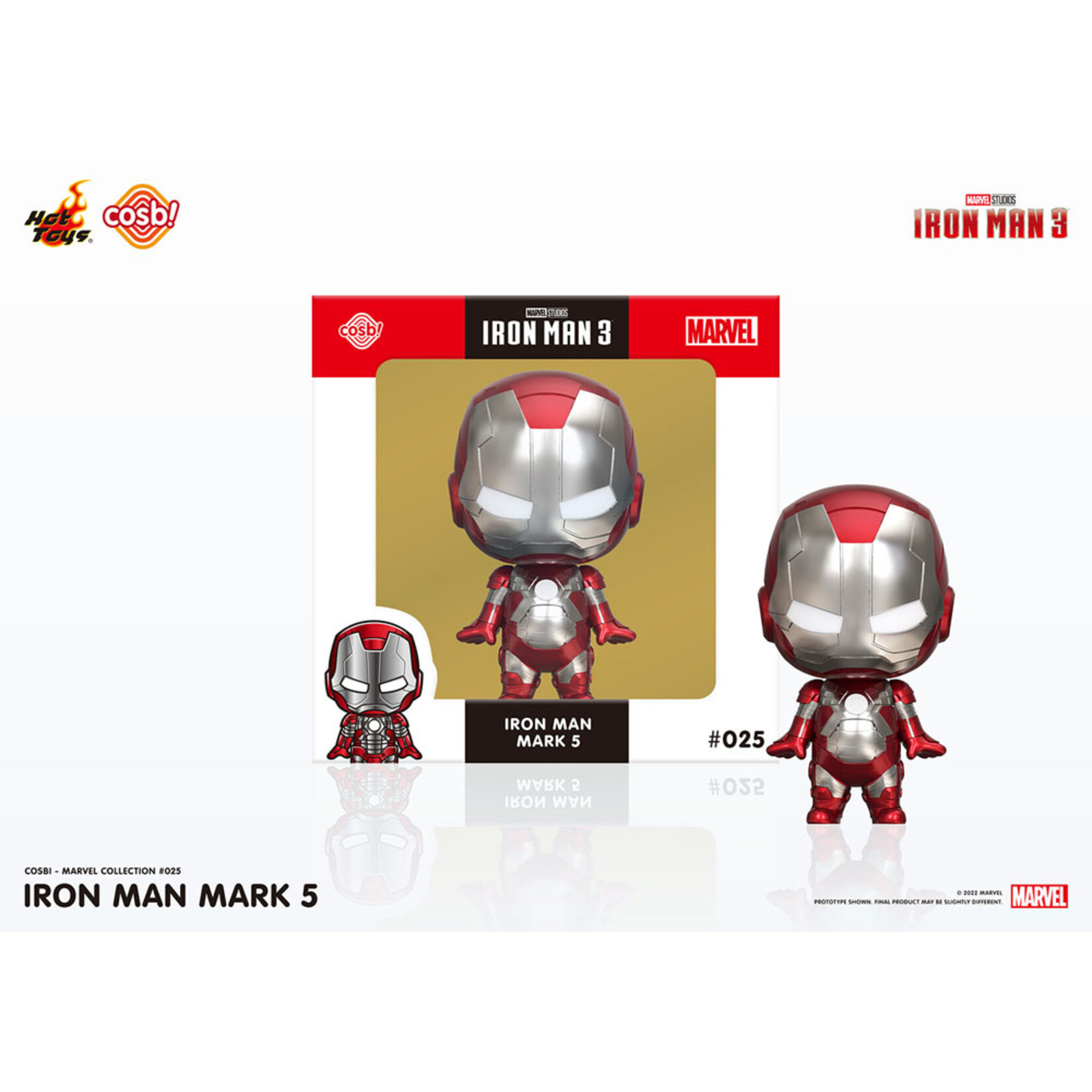 Hot Toys Hot Toys Marvel Cosbi Mini Figure Iron Man (Mark 5)
