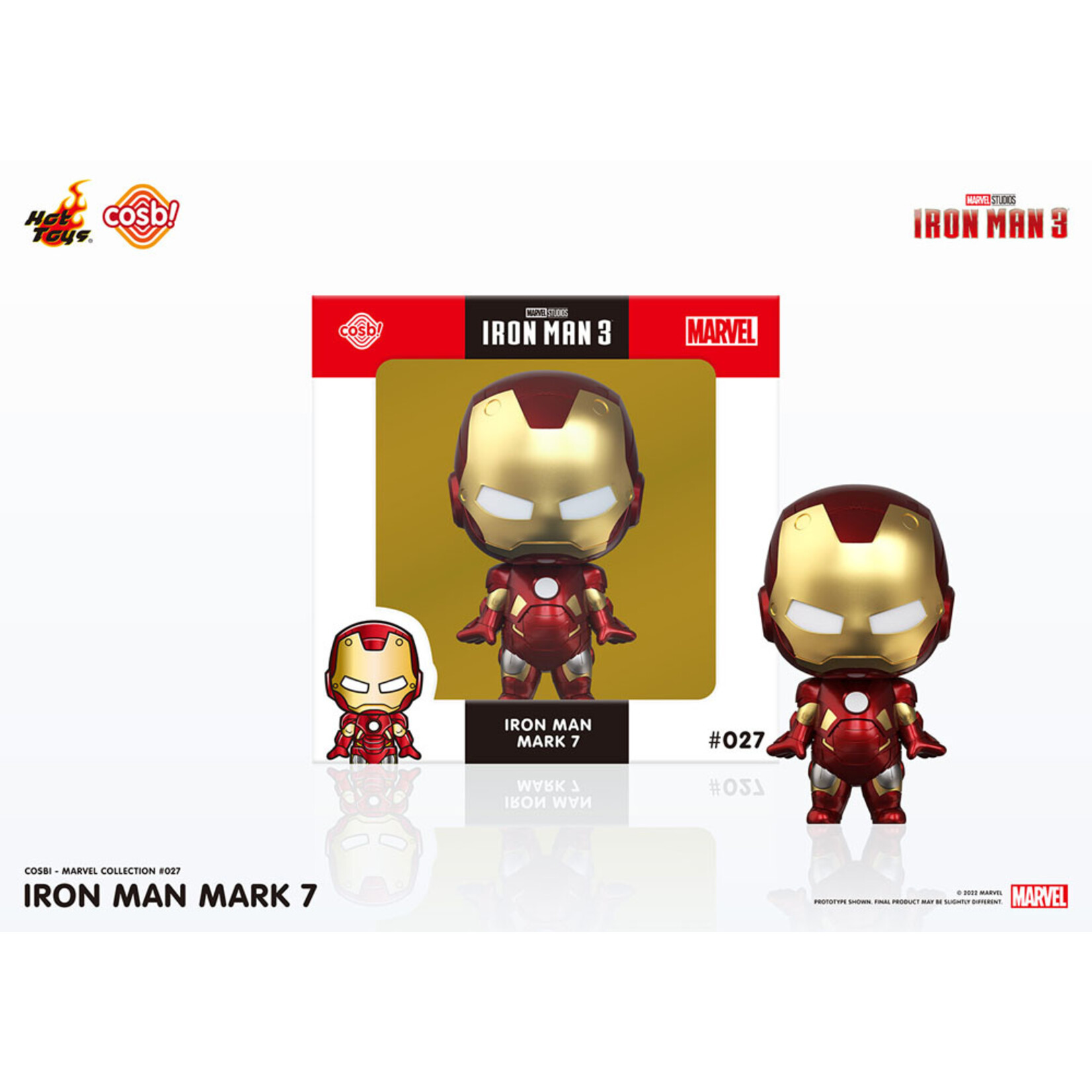 Hot Toys Hot Toys Marvel Cosbi Mini Figure Iron Man (Mark 7)