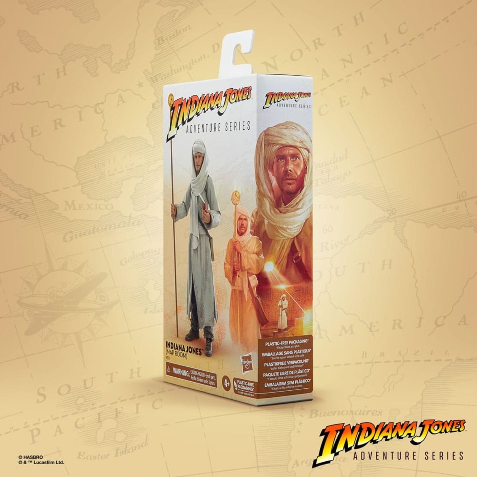 Hasbro Hasbro Indiana Jones Raiders of the Lost Ark Action Figure Indiana Jones (Map Room) 15,7 cm