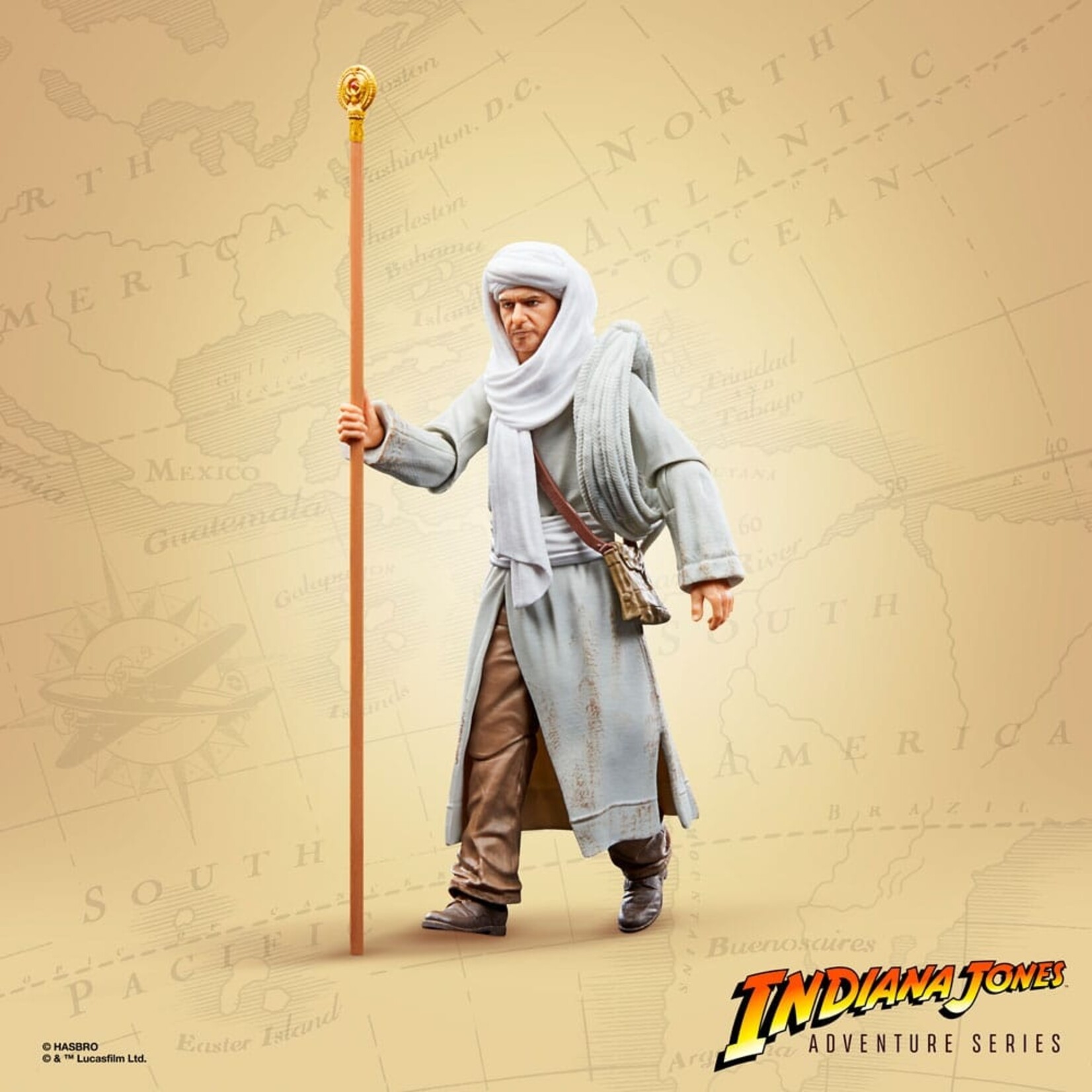 Hasbro Hasbro Indiana Jones Raiders of the Lost Ark Action Figure Indiana Jones (Map Room) 15,7 cm