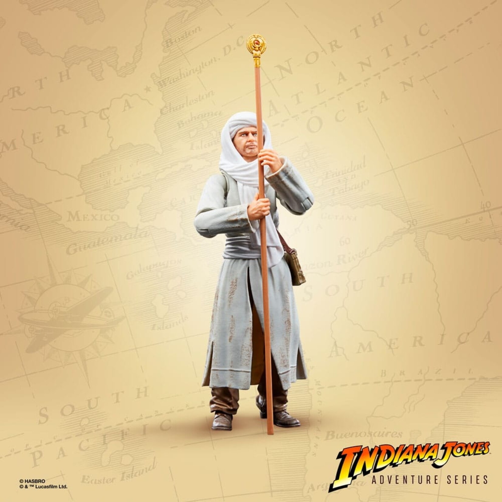 Hasbro Hasbro Indiana Jones Raiders of the Lost Ark Action Figure Indiana Jones (Map Room) 15,7 cm