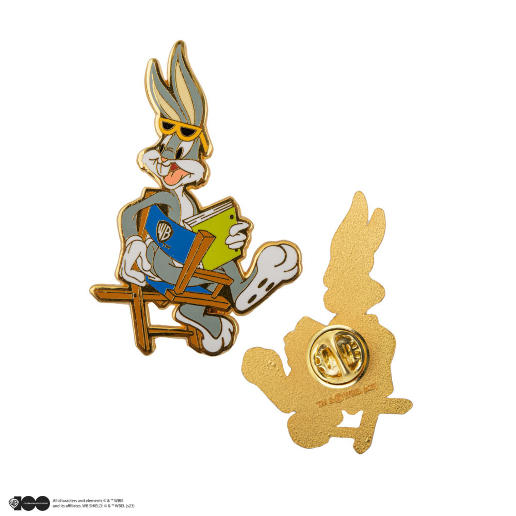 Cinereplicas Cinereplicas Looney Tunes Pins 2-Pack Bugs Bunny and Daffy Duck at Warner Bros Studio