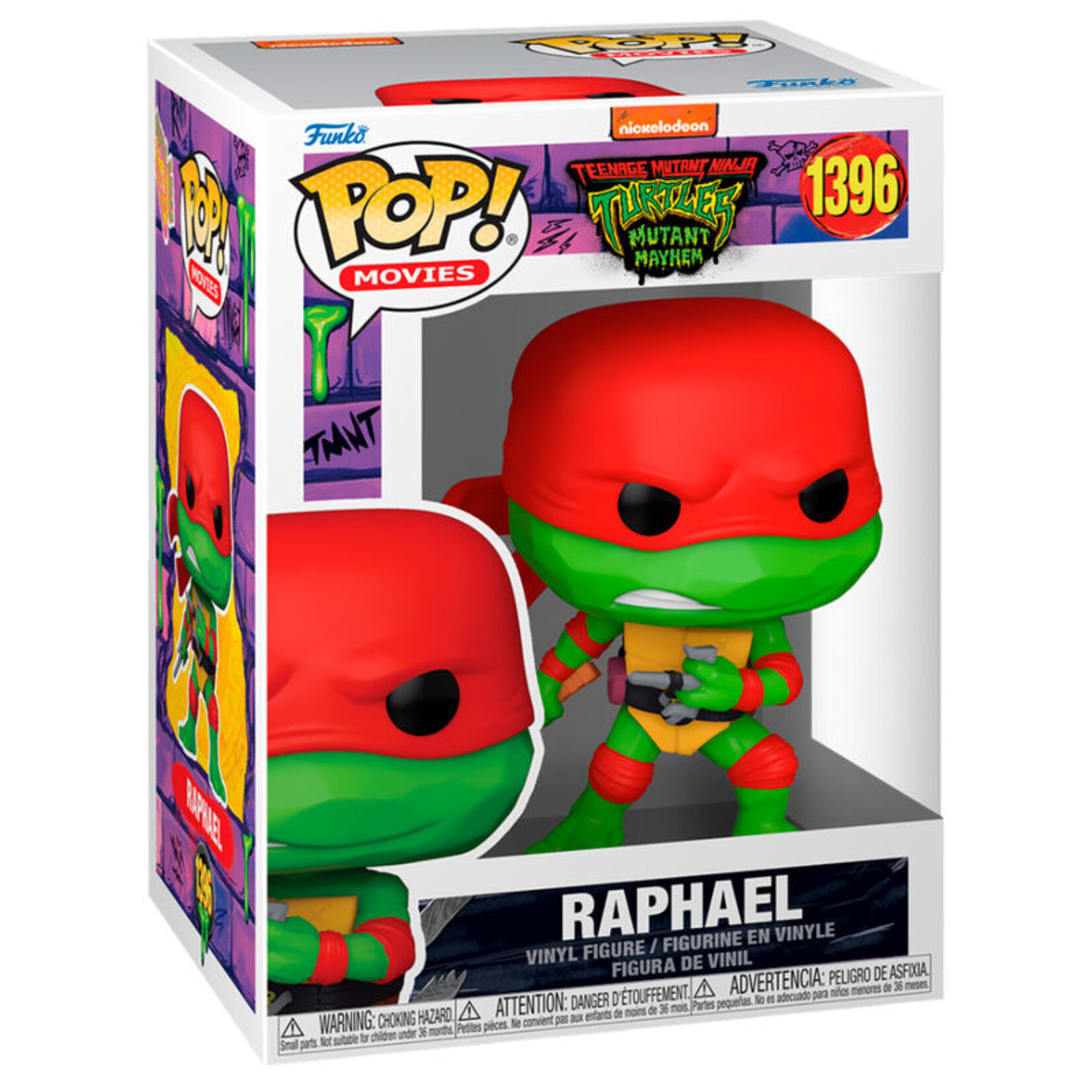 Funko Funko POP! Movies Figure Teenage Mutant Ninja Turtles Mutant Mayhem Raphael