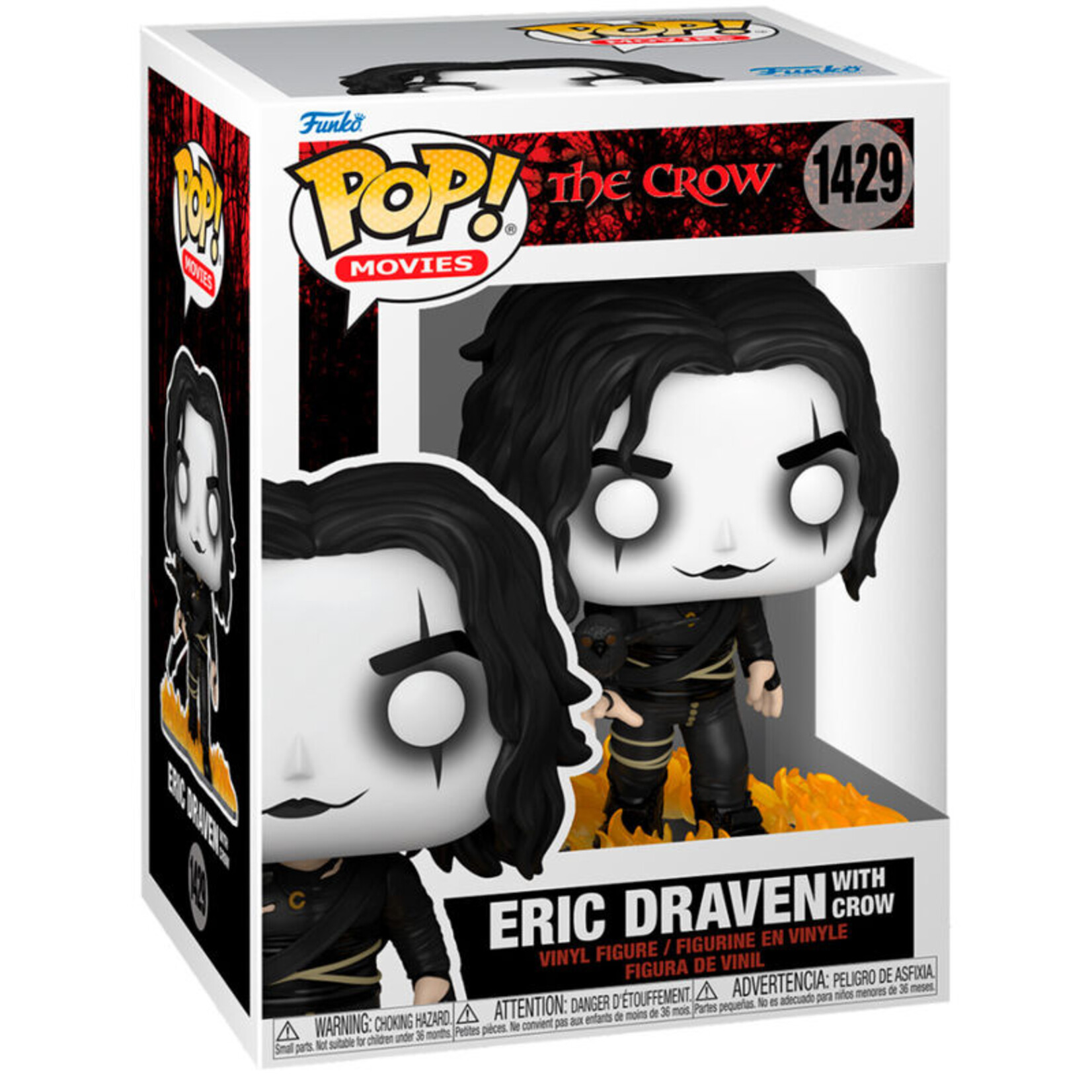 Funko Funko POP! Figure Movies The Crow Eric Draven with Crow