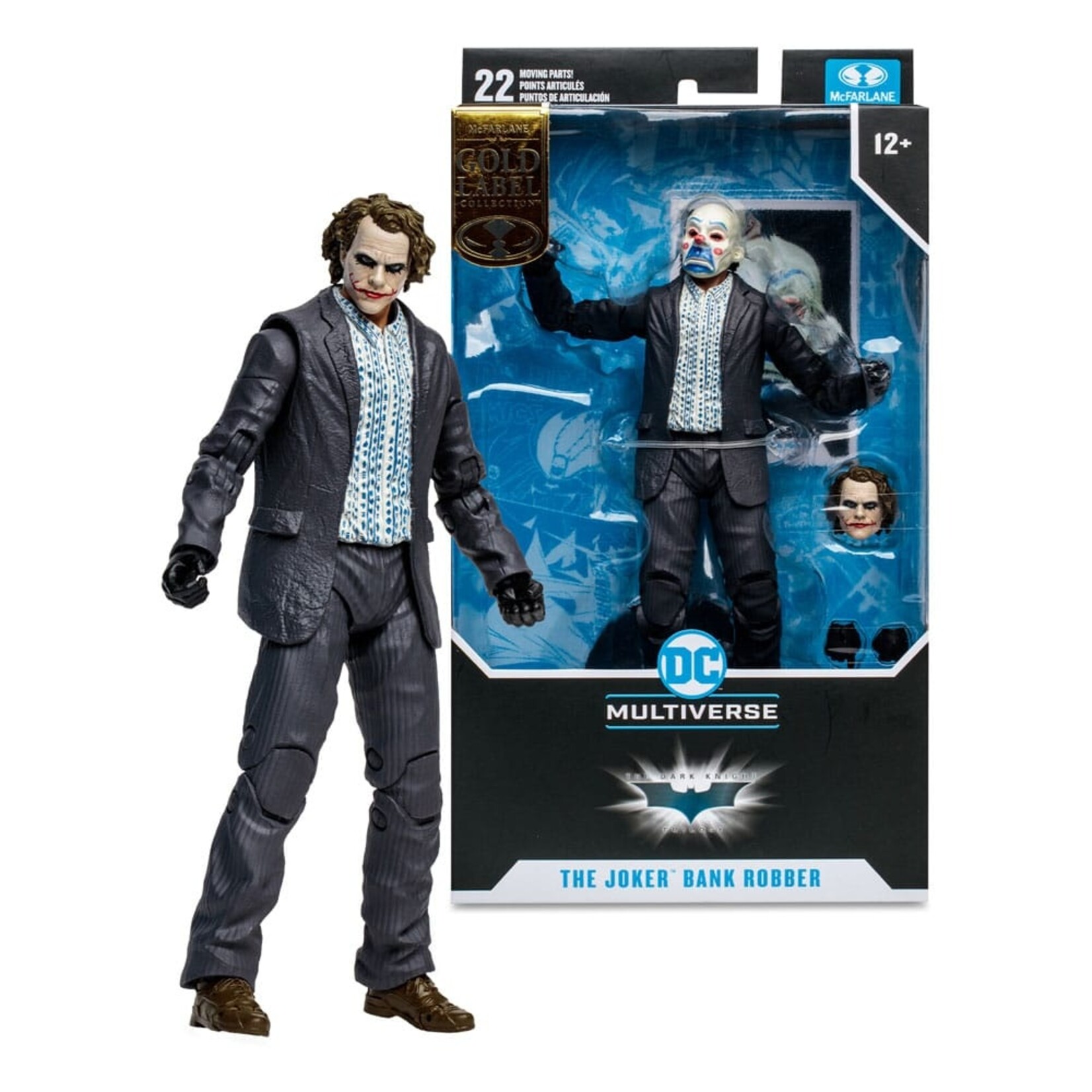 McFarlane Toys McFarlane Toys DC Comics The Dark Night The Joker Bank Robber Variant Multiverse Figure 17,8 cm