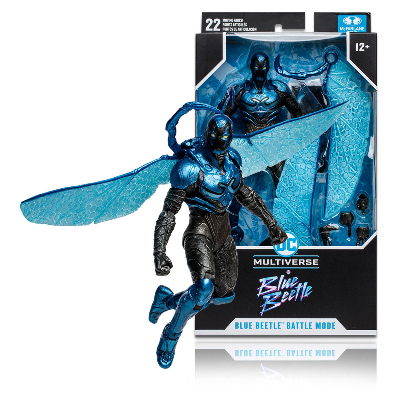 McFarlane Toys McFarlane Toys DC Comics Blue Beetle Blue Beetle in Battle Mode Multiverse Figure 17,8 cm