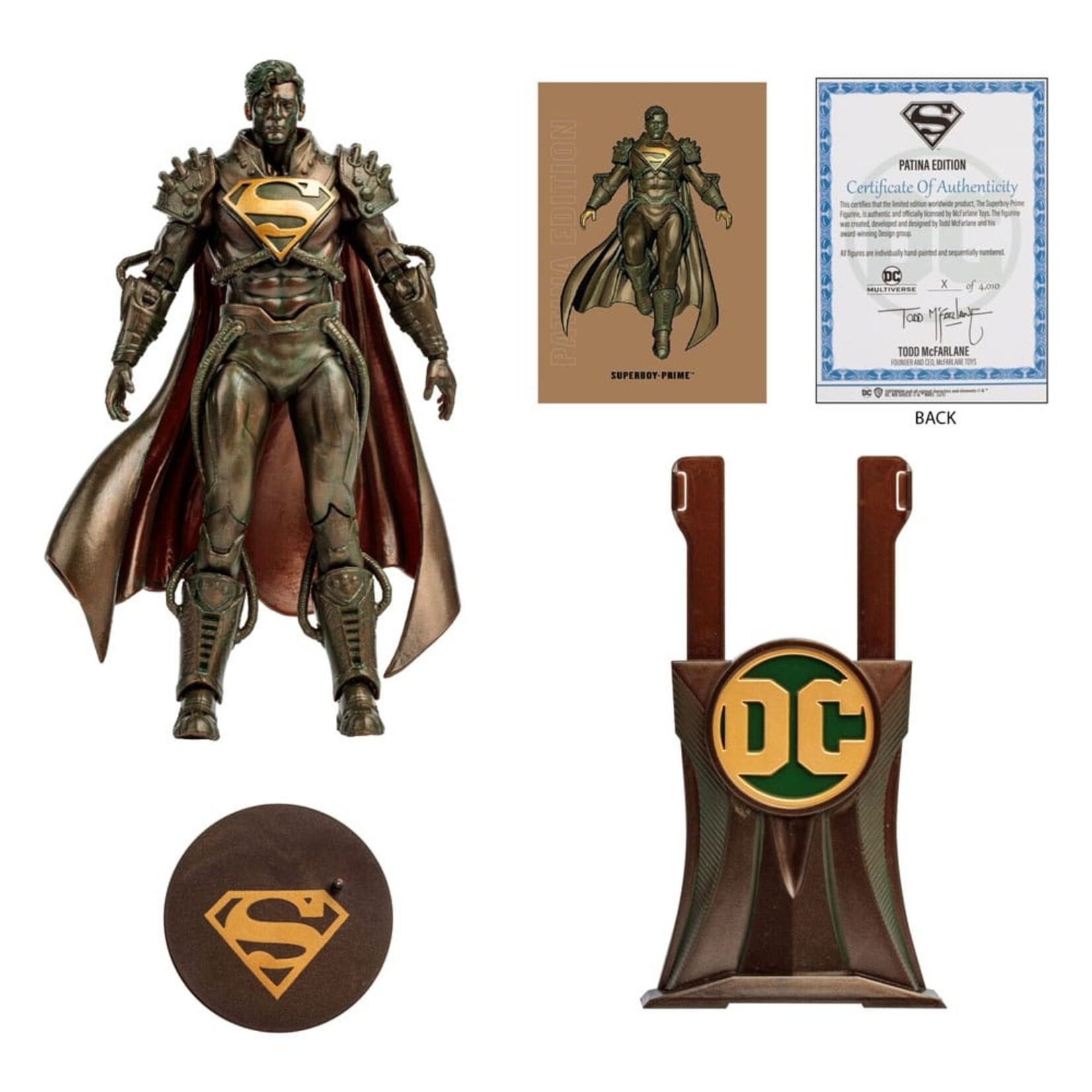 McFarlane Toys McFarlane Toys DC Comics Superboy-Prime (Infinite Crisis) Patina Edition Figure 17,8 cm