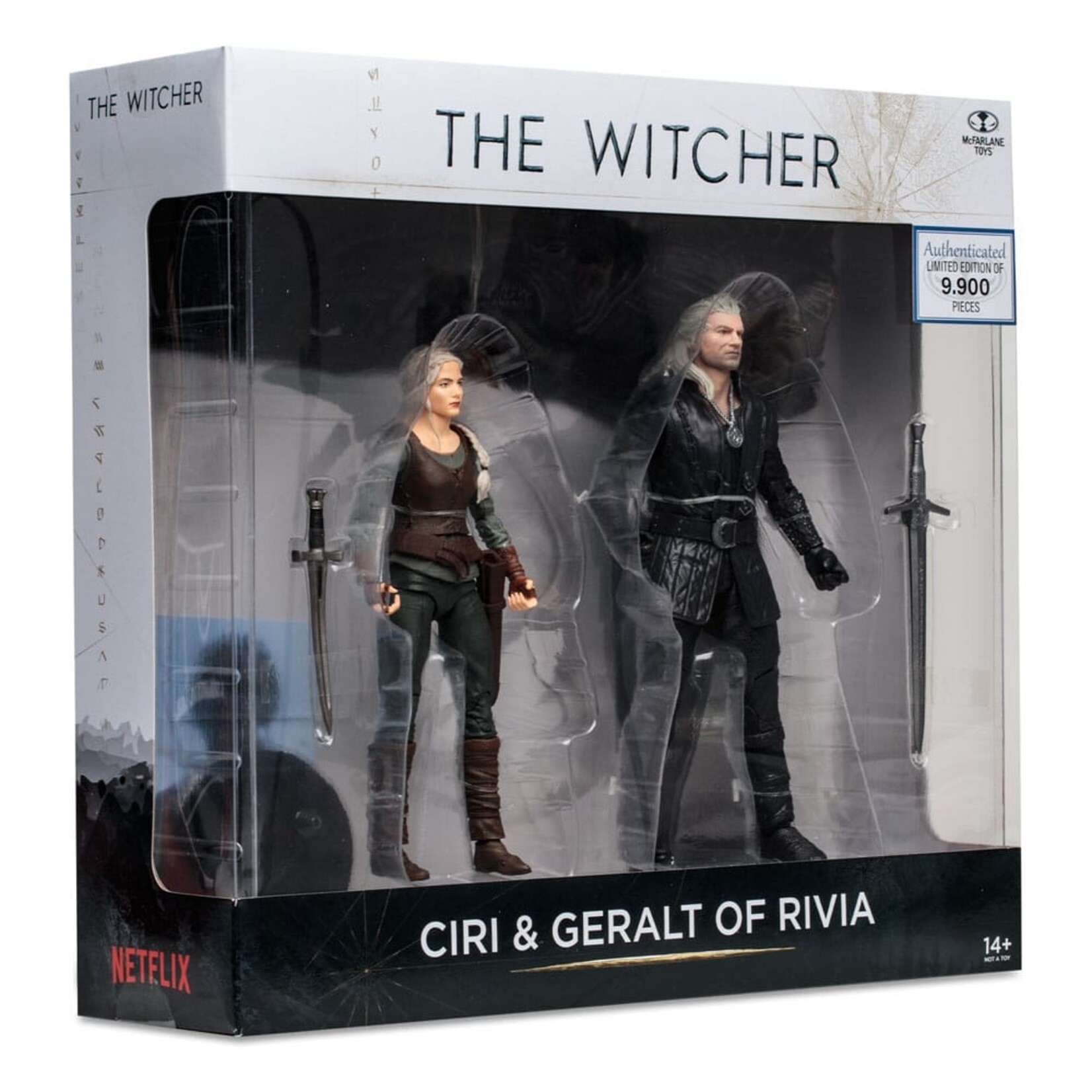McFarlane Toys McFarlane Toys The Witcher Ciri & Geralt of Rivia Figure 17,8 cm