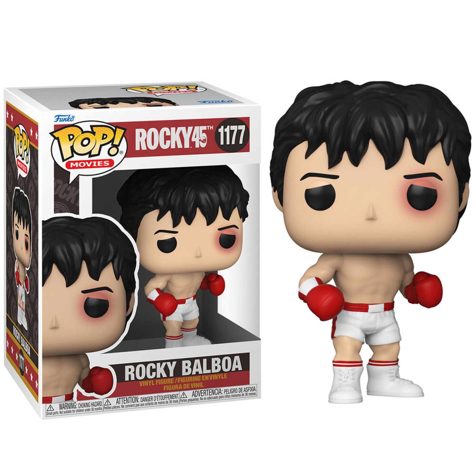 Funko Funko POP! Movies Figure Rocky 45th Anniversary Rocky Balboa