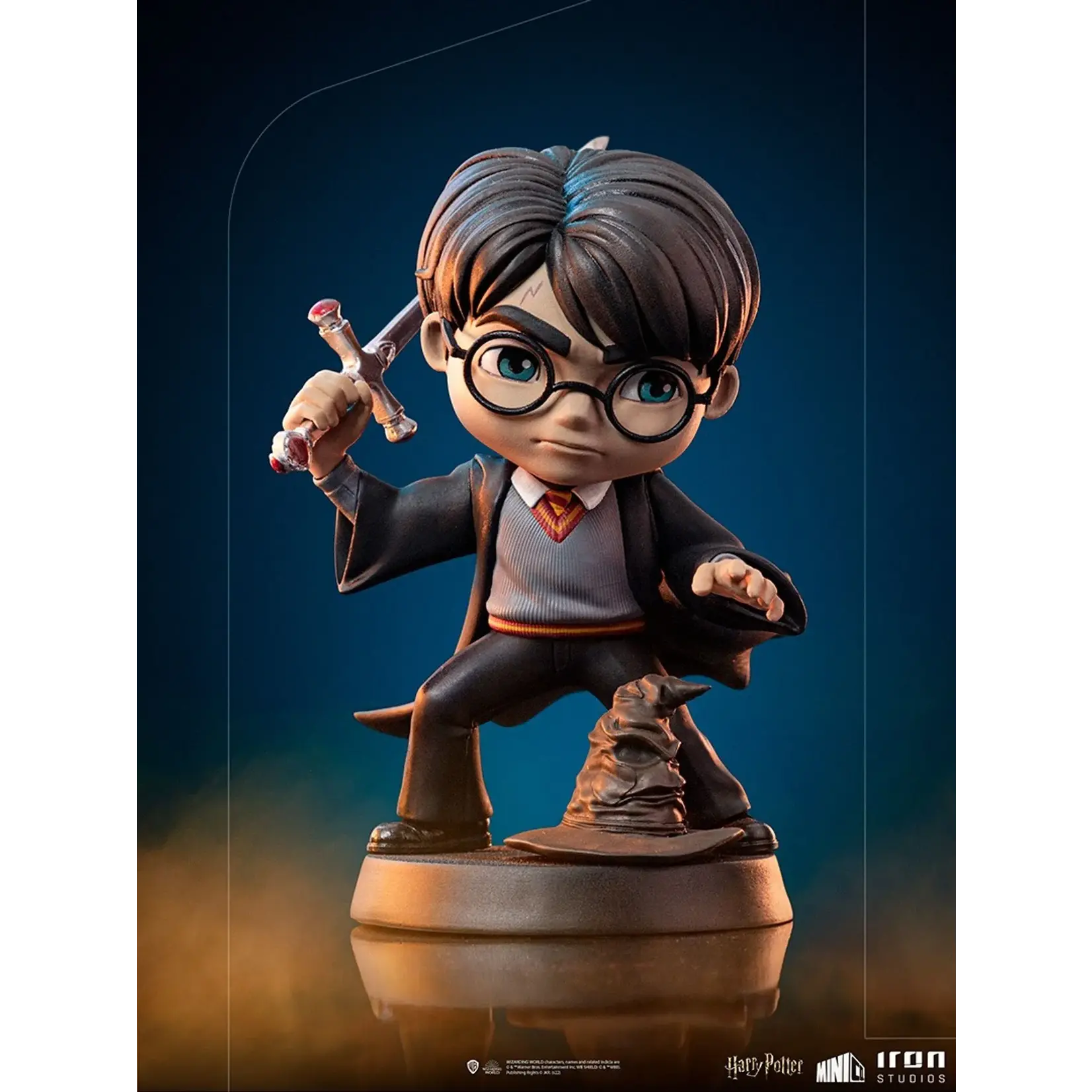 Iron Studios Iron Studio MiniCo PVC Figure Harry Potter with Sword of Gryffindor 14 cm