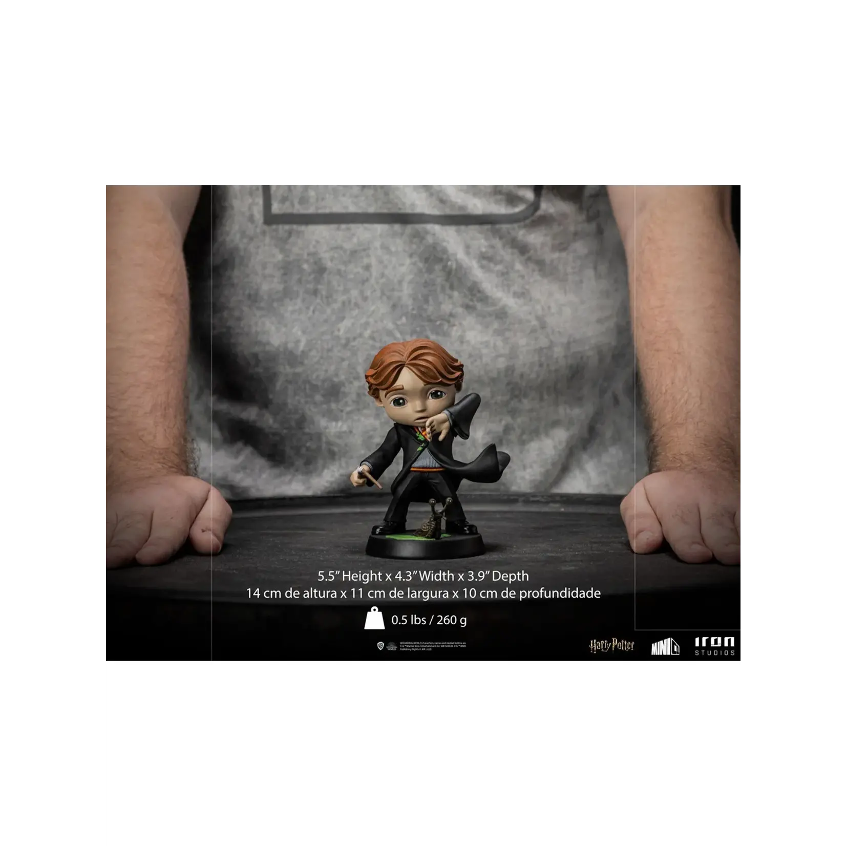 Iron Studio Iron Studio MiniCo PVC Figure Ron Weasley with Broken Wand 14 cm