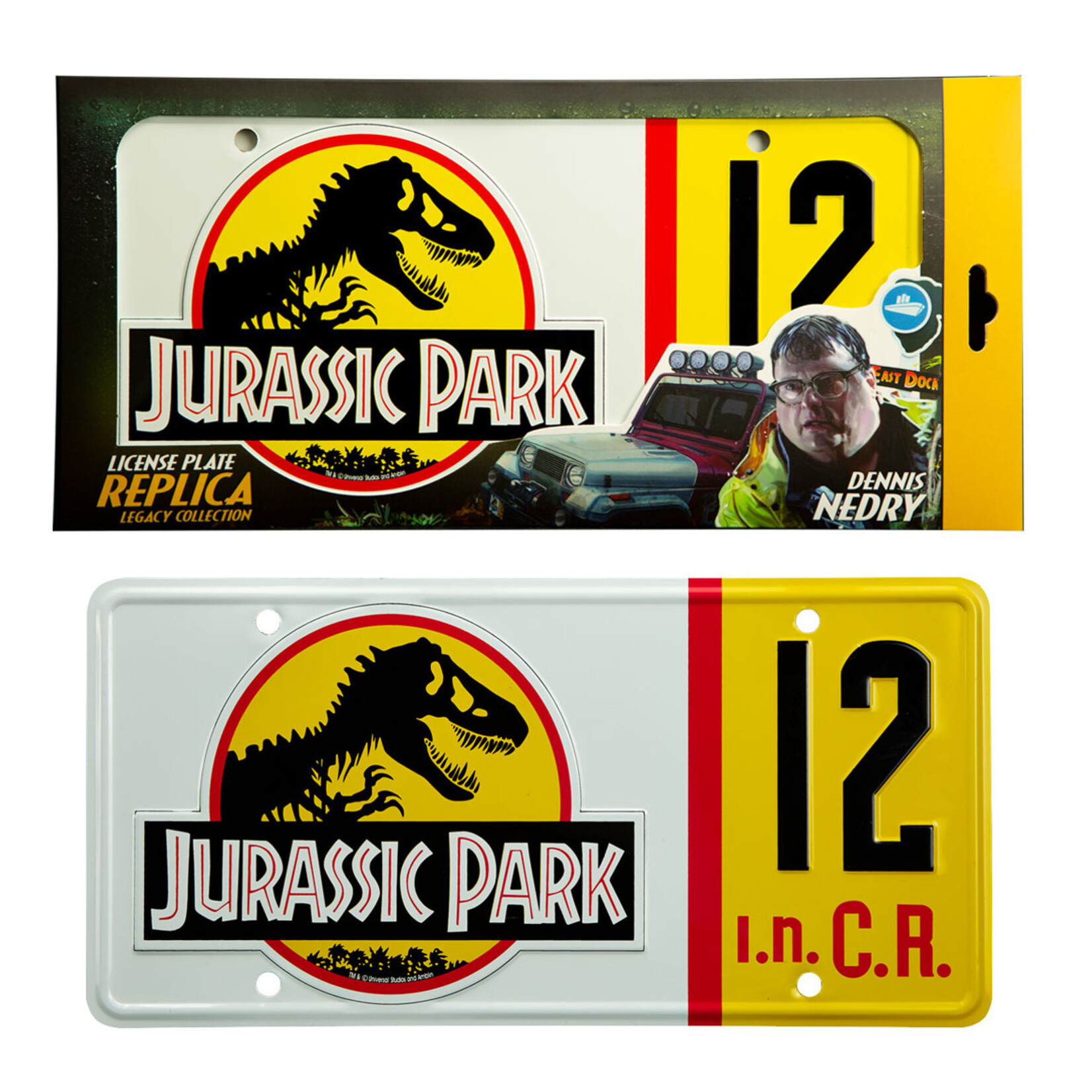 Doctor Collector Doctor Collector Jurassic Park License Plate Replica