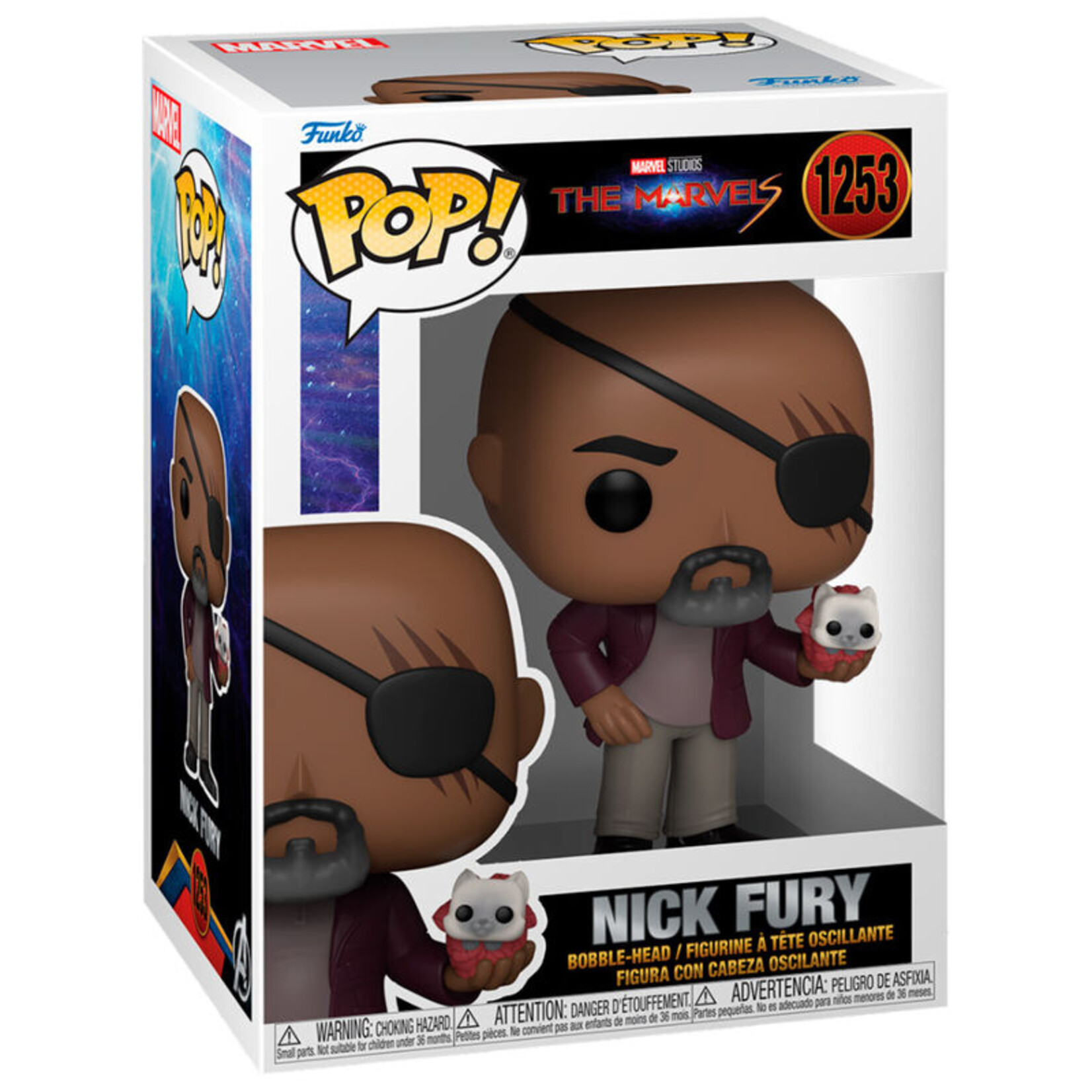 Funko Funko Marvel The Marvels POP! Bobble-Head Nick Fury 9 cm