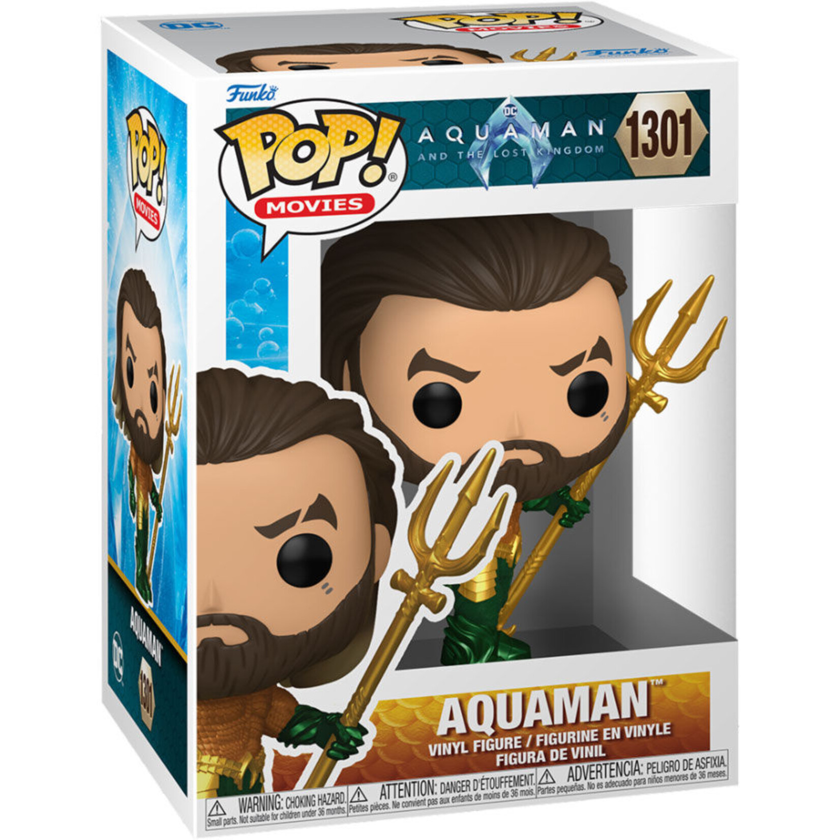 Funko Funko DC Comics Aquaman and the Lost Kingdome POP! Movies Vinyl Figure Aquaman 9 cm