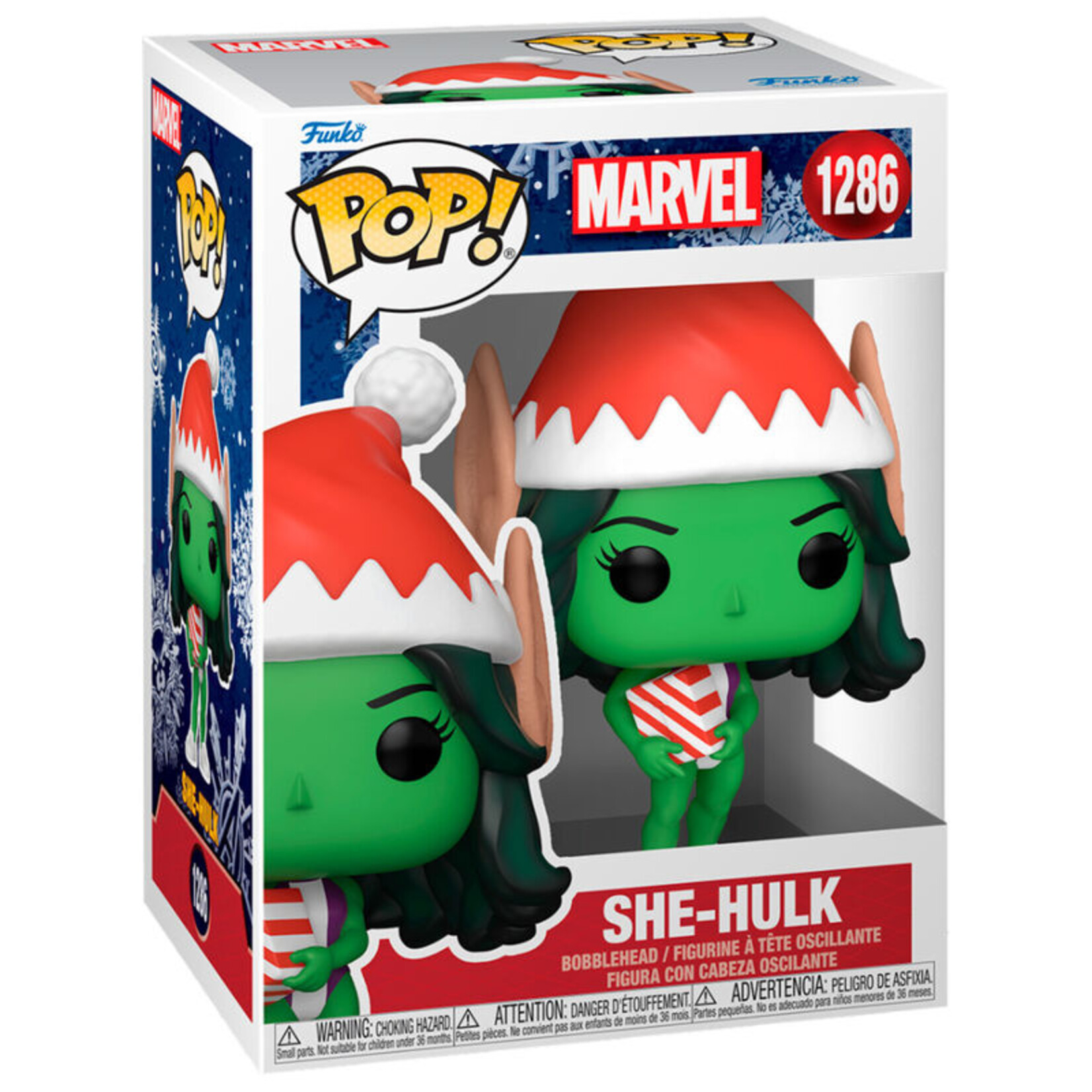 Funko Funko Marvel Holiday POP! Bobblehead She-Hulk 9 cm