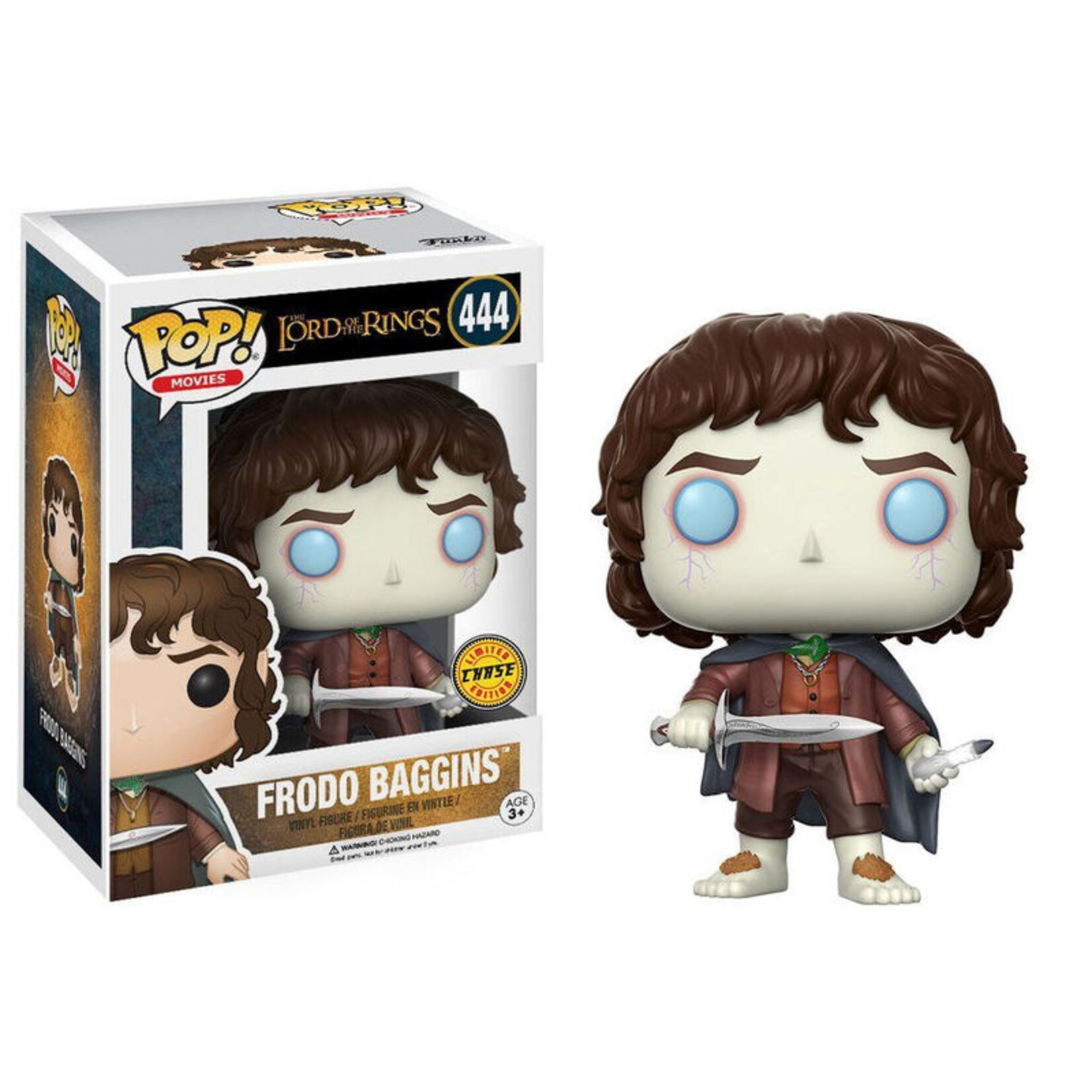 Funko Funko Lord of the Rings POP! Movies Vinyl Figure Frodo Baggins w/Chase 9 cm