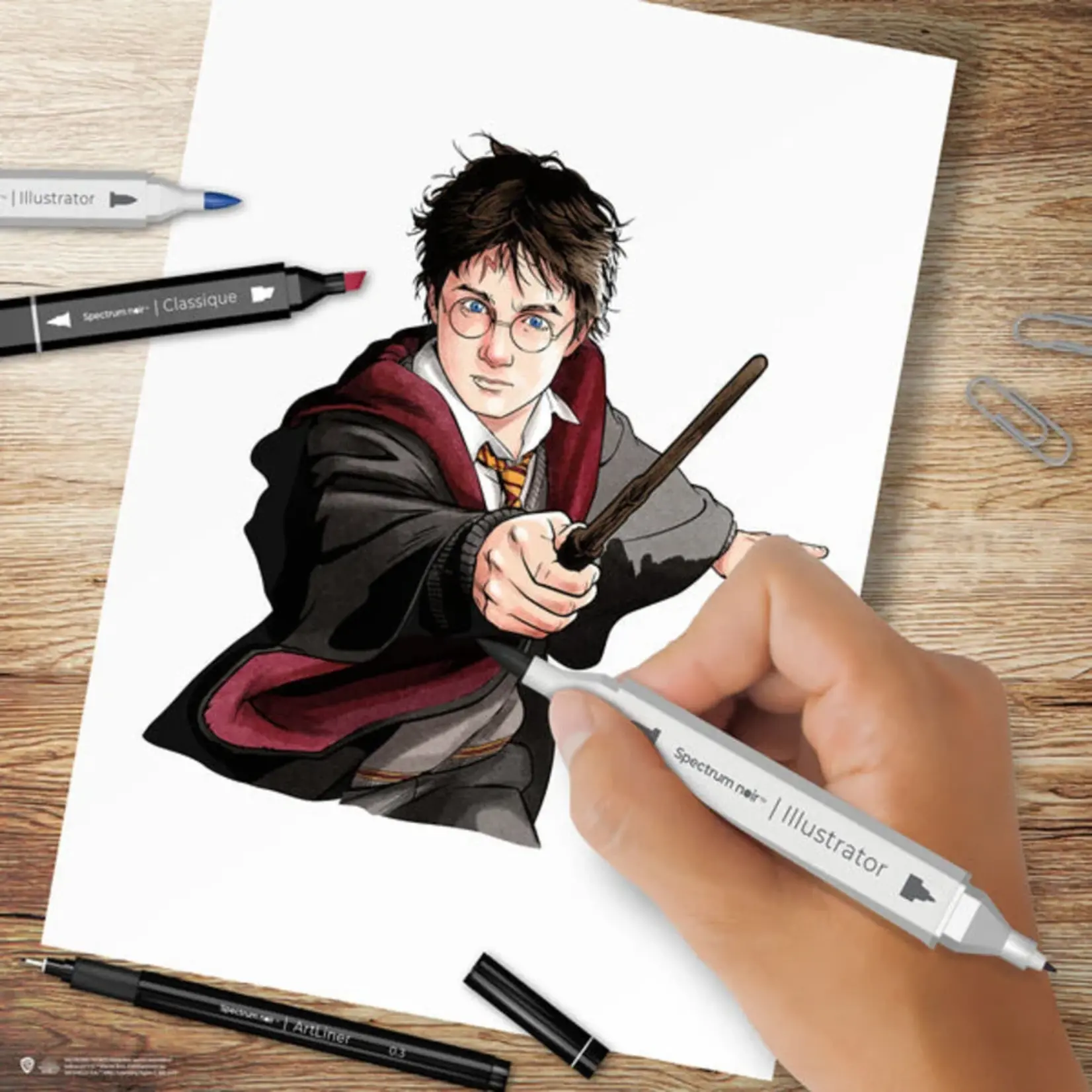 Spectrum Noir Spectrum Noir Harry Potter Fan Art Like a Pro Kit Harry Potter 24 pcs