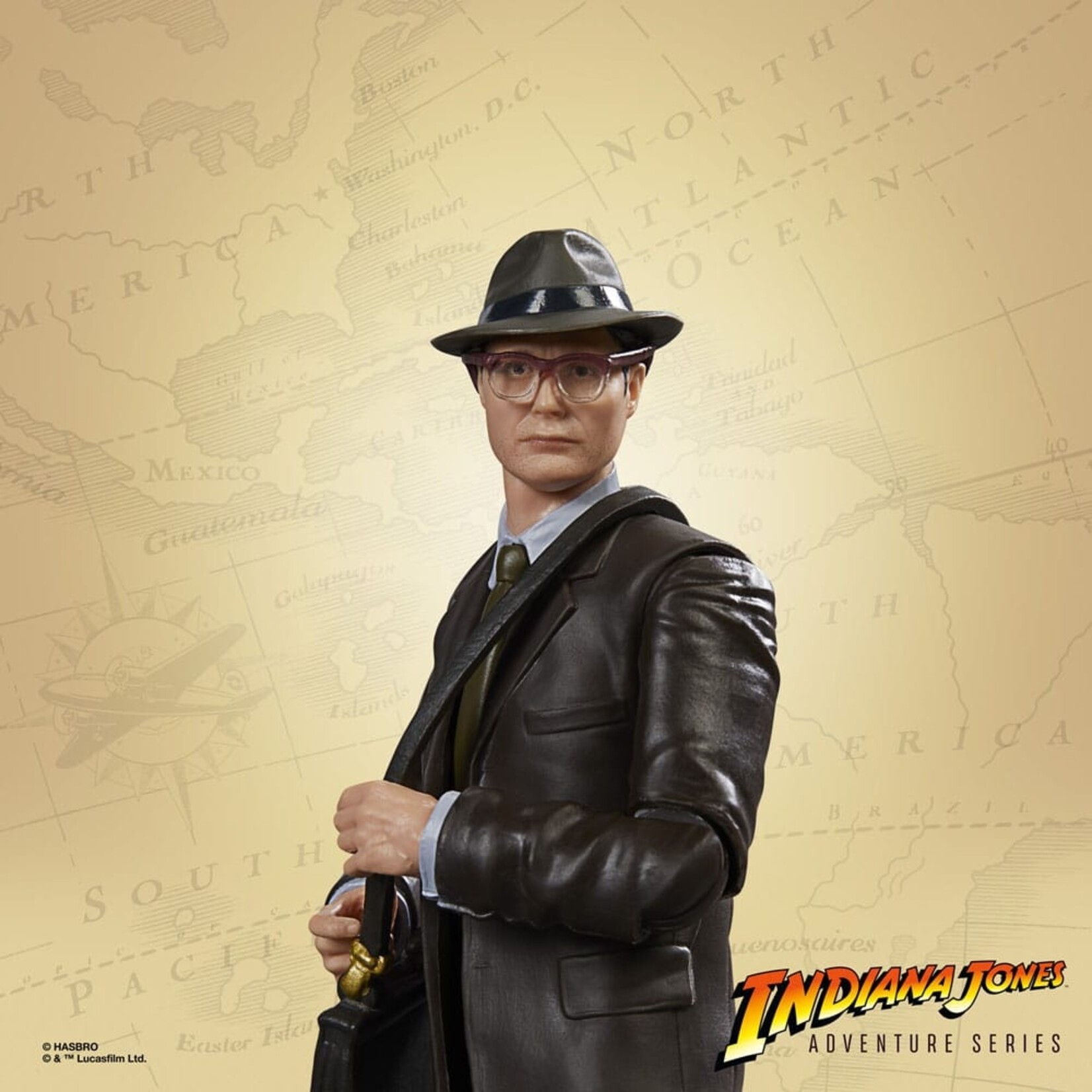 Hasbro Hasbro Indiana Jones and the Dial of Desitny Action Figure Doctor Jürgen Voller 16 cm