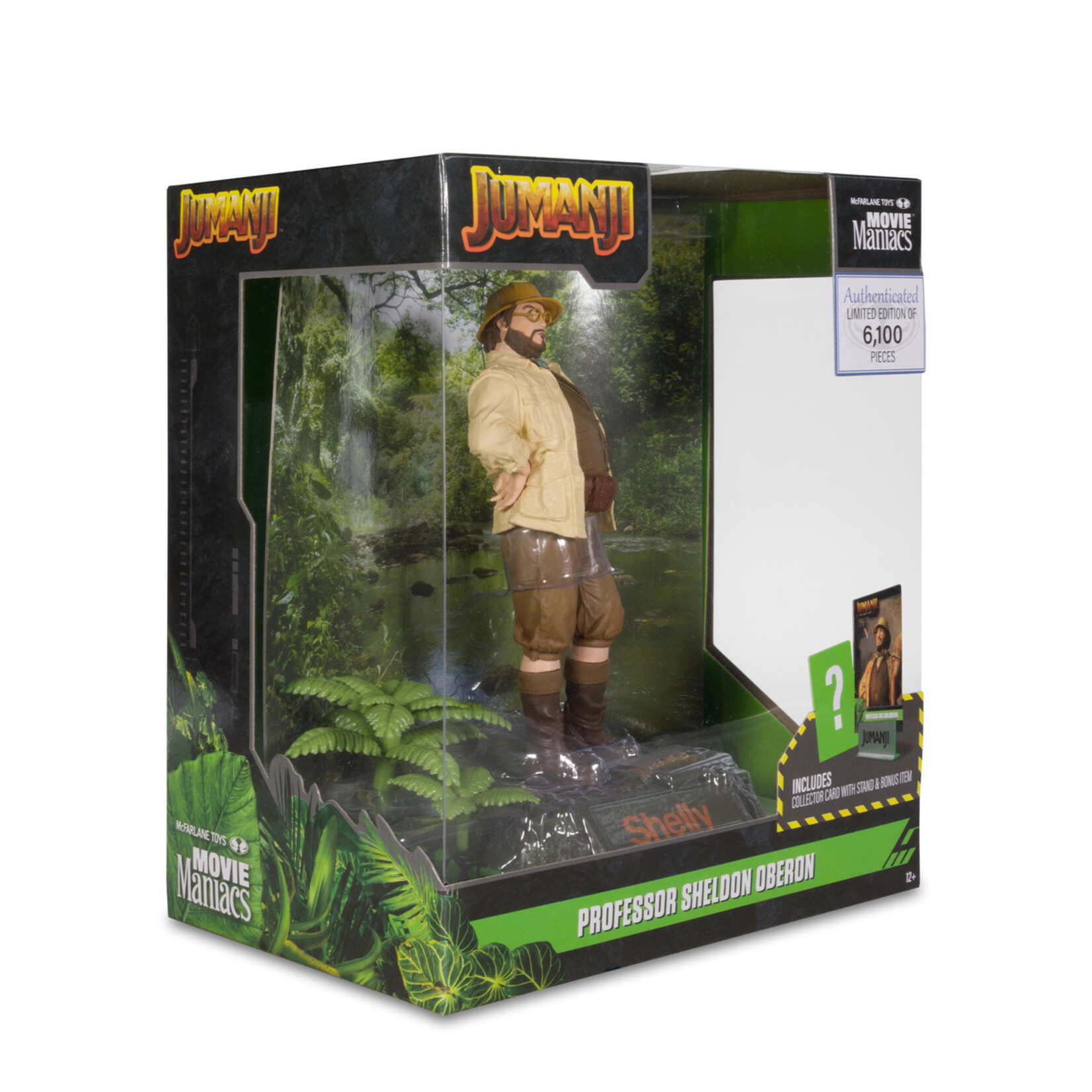 McFarlane Toys McFarlane Toys Jumanji Movie Maniacs Action Figure Professor Sheldon Oberon 15 cm