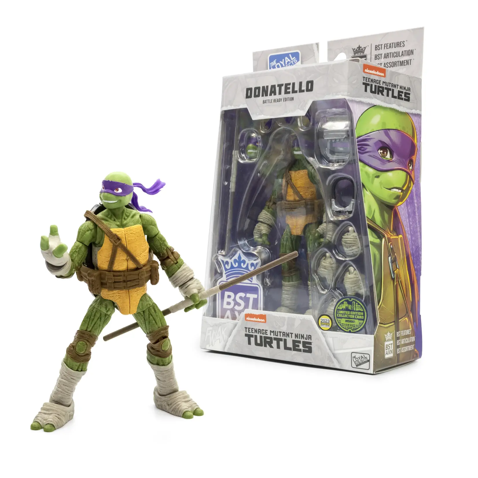 The Loyal Subjects The Loyal Subjects Teenage Mutant Ninja Turtles BST AXN Action Figure Donatello (IDW Comics) 13 cm