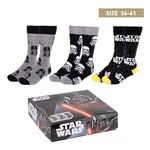Cerdá Cerdá Star Wars Socks 3-Pack Size 36-41