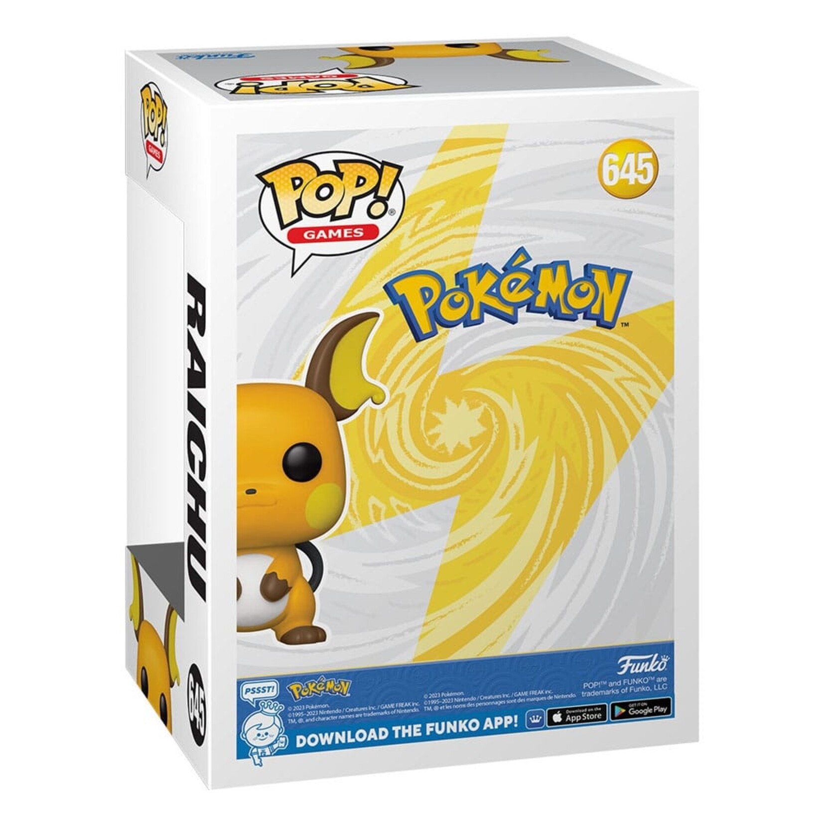 Funko Funko Pokémon POP! Games Vinyl Figure Raichu 9 cm