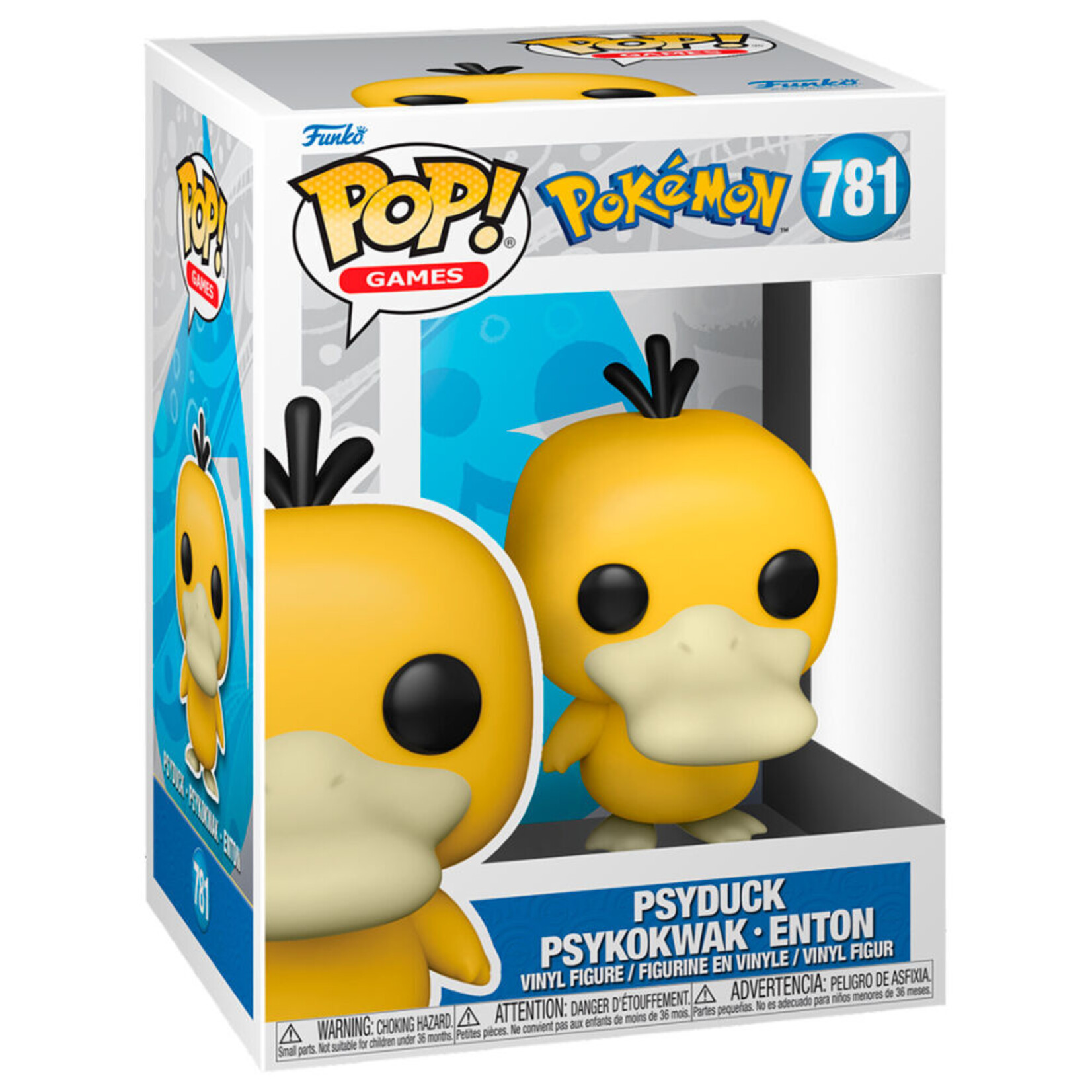 Funko Funko Pokémon POP! Games Vinyl Figure Psyduck 9 cm