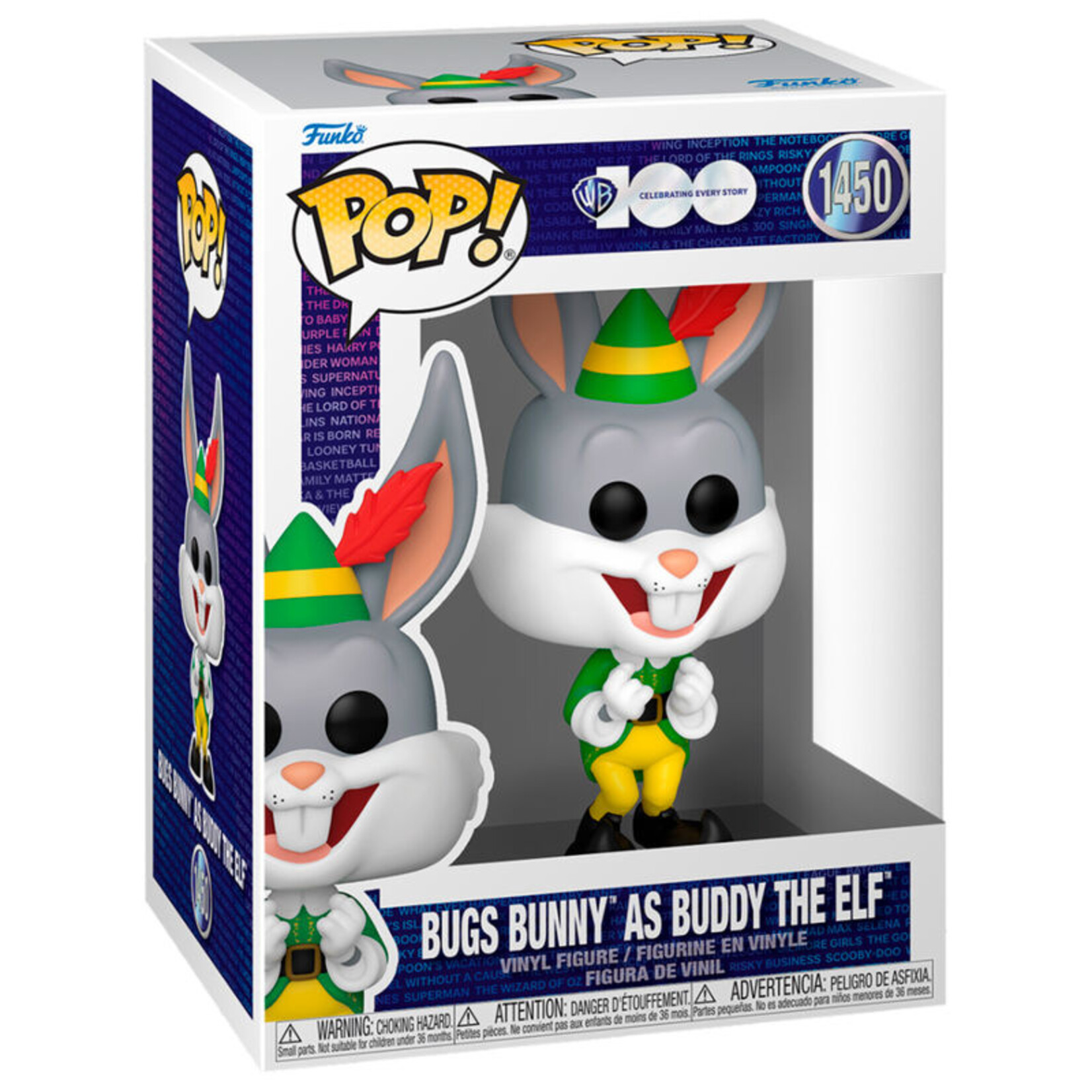Funko Funko Looney Tunes POP! Vinyl Figure Bugs Bunny As Buddy The Elf 9 cm