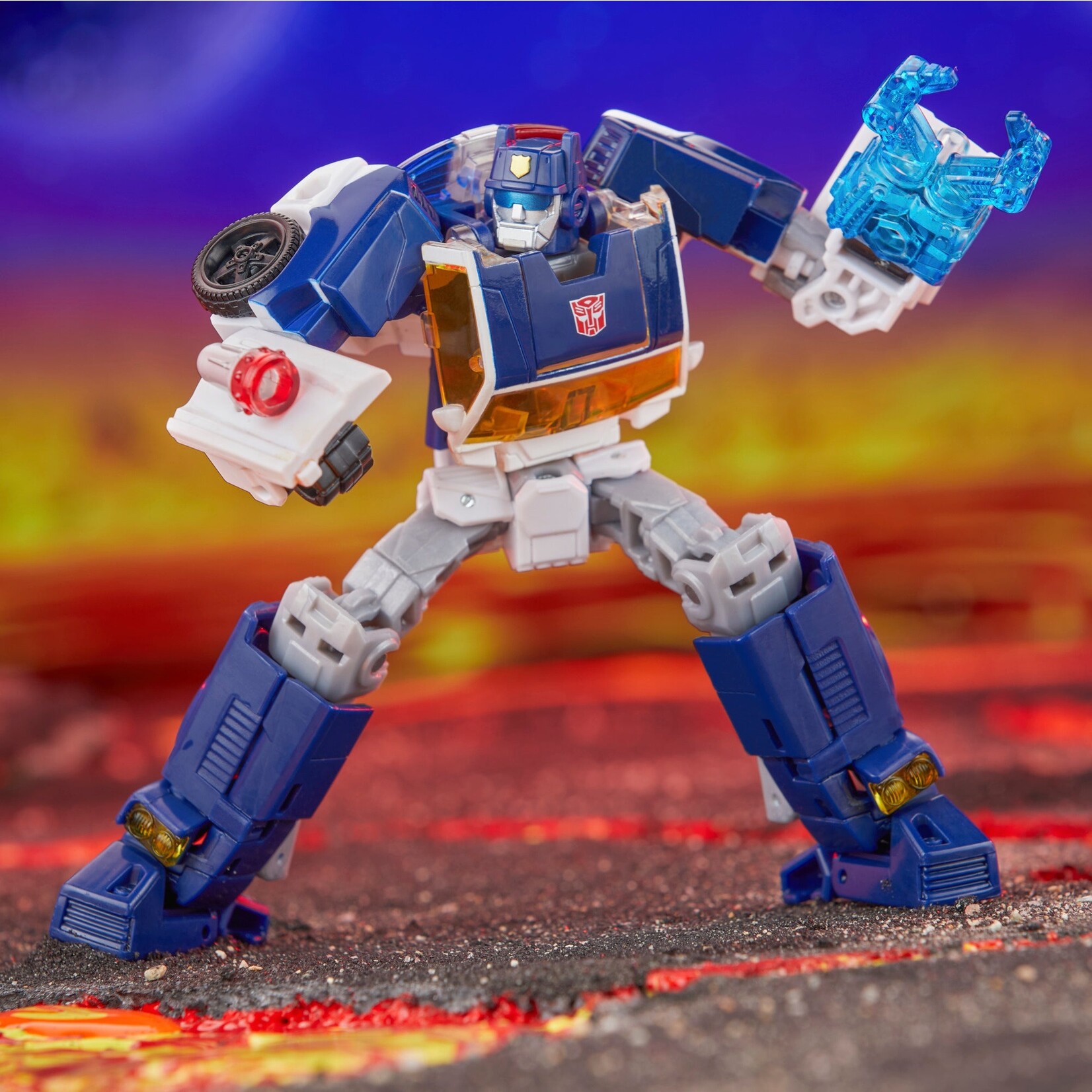 Hasbro Hasbro Transformers Legacy United Deluxe Class Action Figure Rescue Bots Universe Autobot Chase 14 cm