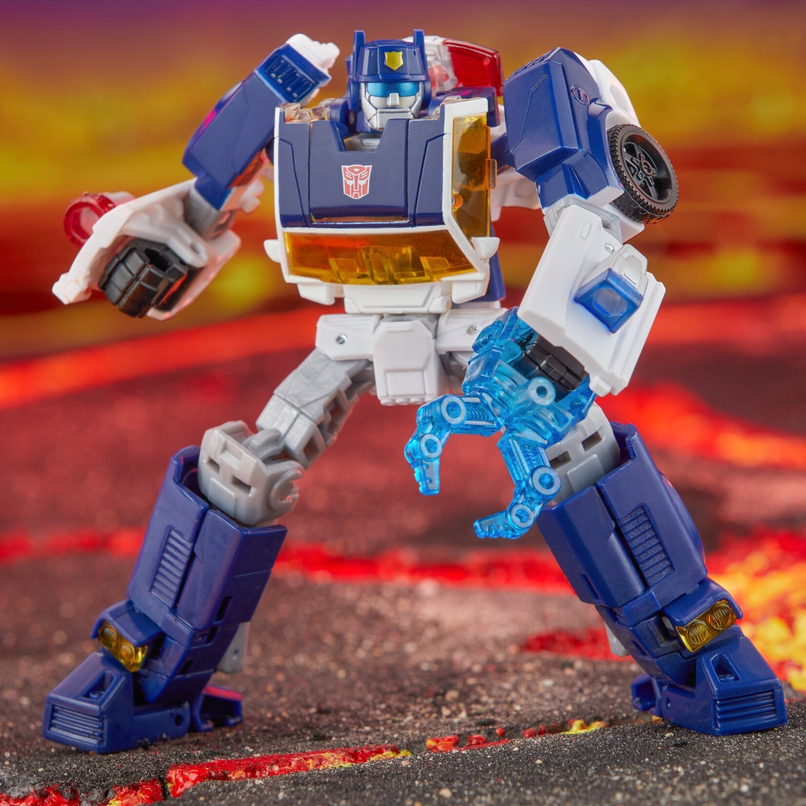 Hasbro Hasbro Transformers Legacy United Deluxe Class Action Figure Rescue Bots Universe Autobot Chase 14 cm
