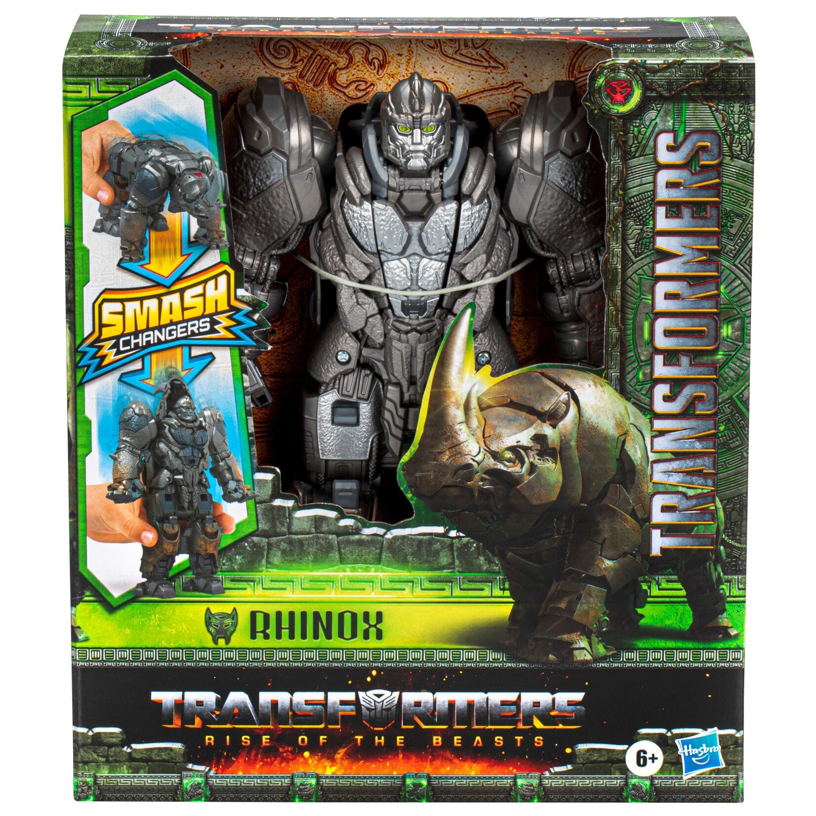 Hasbro Hasbro Transformers Rise of the Beasts Smash Changers Action Figure Rhinox 23 cm