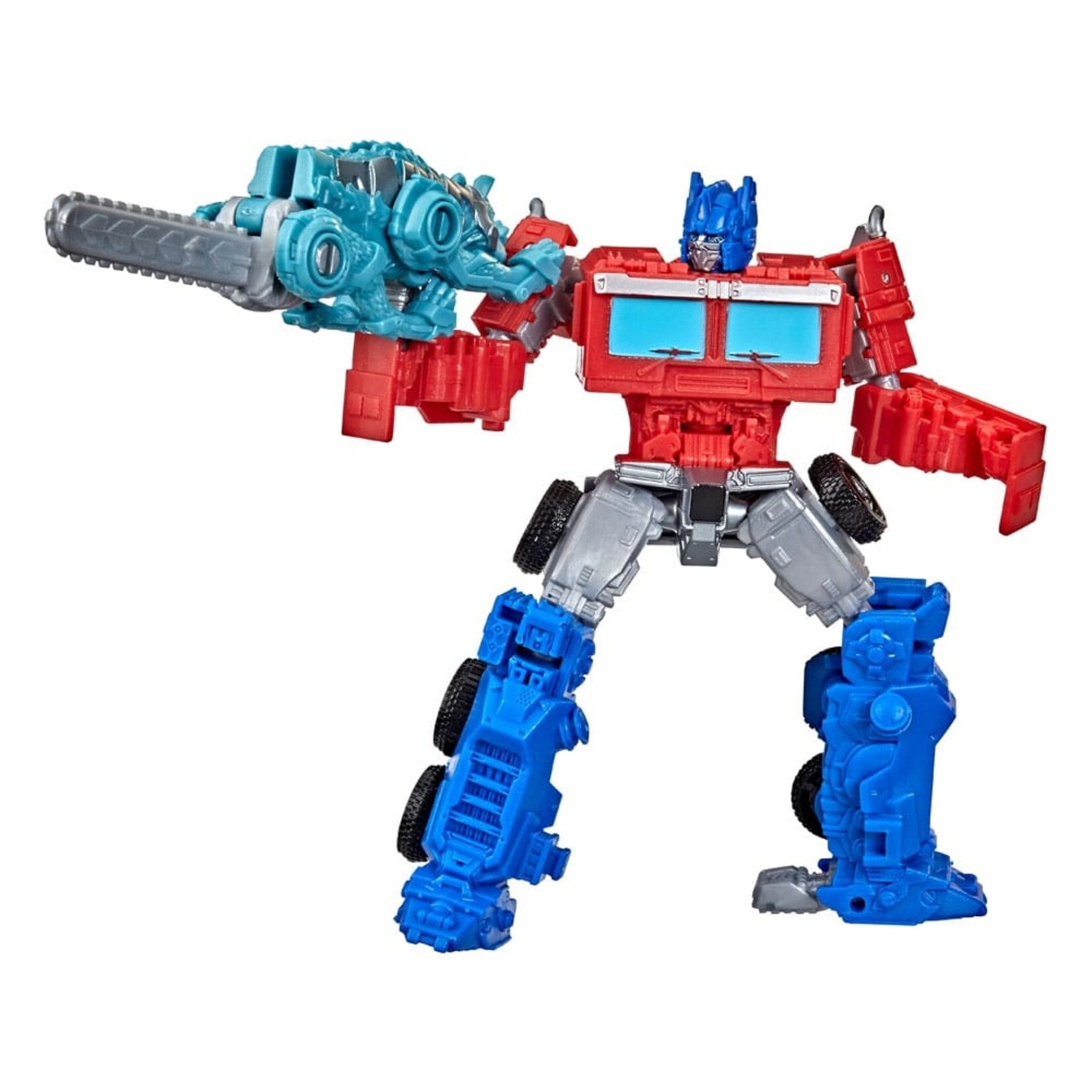 Hasbro Hasbro Transformers Rise of the Beasts Beast Alliance Weaponizer Action Figures Optimus Prime & Chainclaw 13 cm