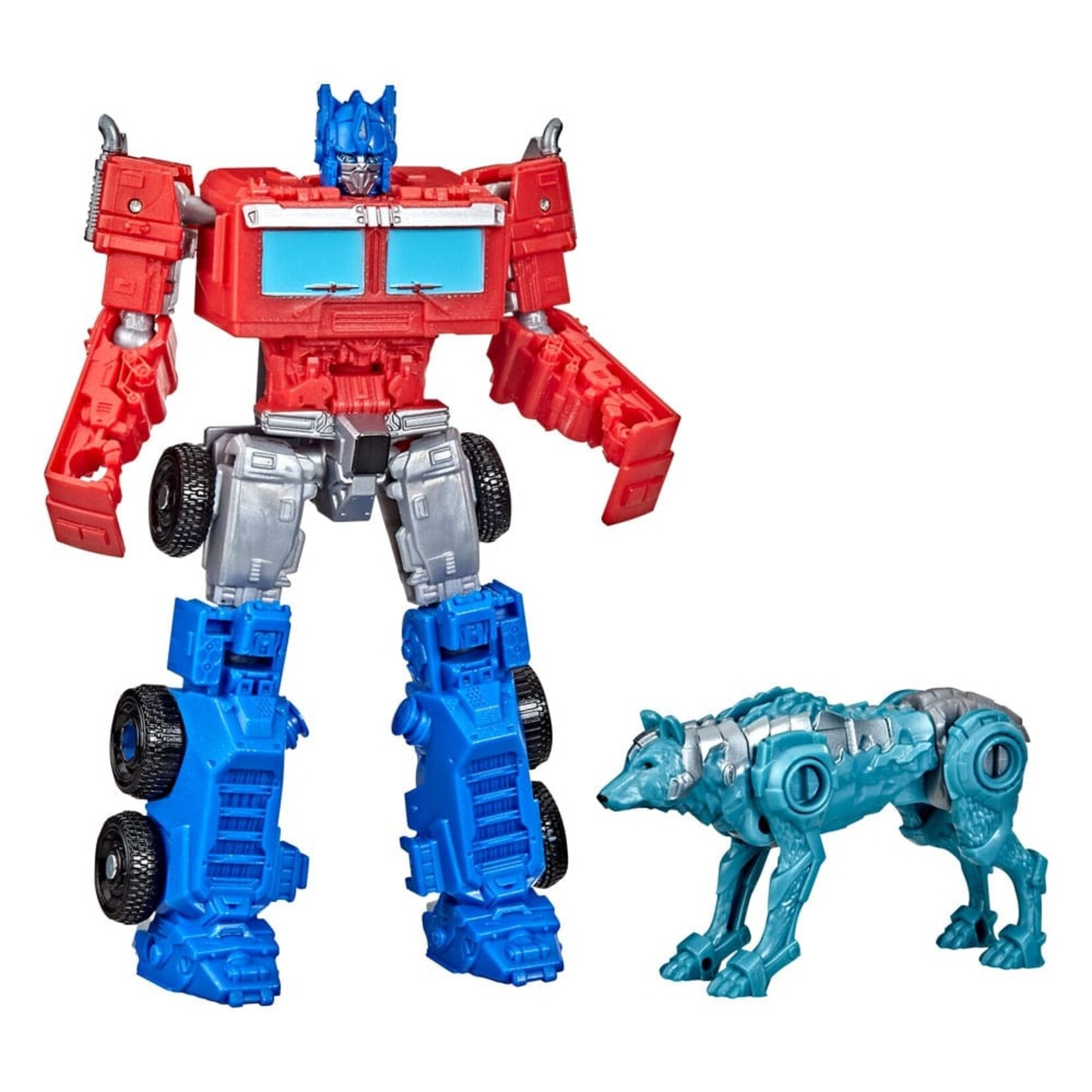 Hasbro Hasbro Transformers Rise of the Beasts Beast Alliance Weaponizer Action Figures Optimus Prime & Chainclaw 13 cm