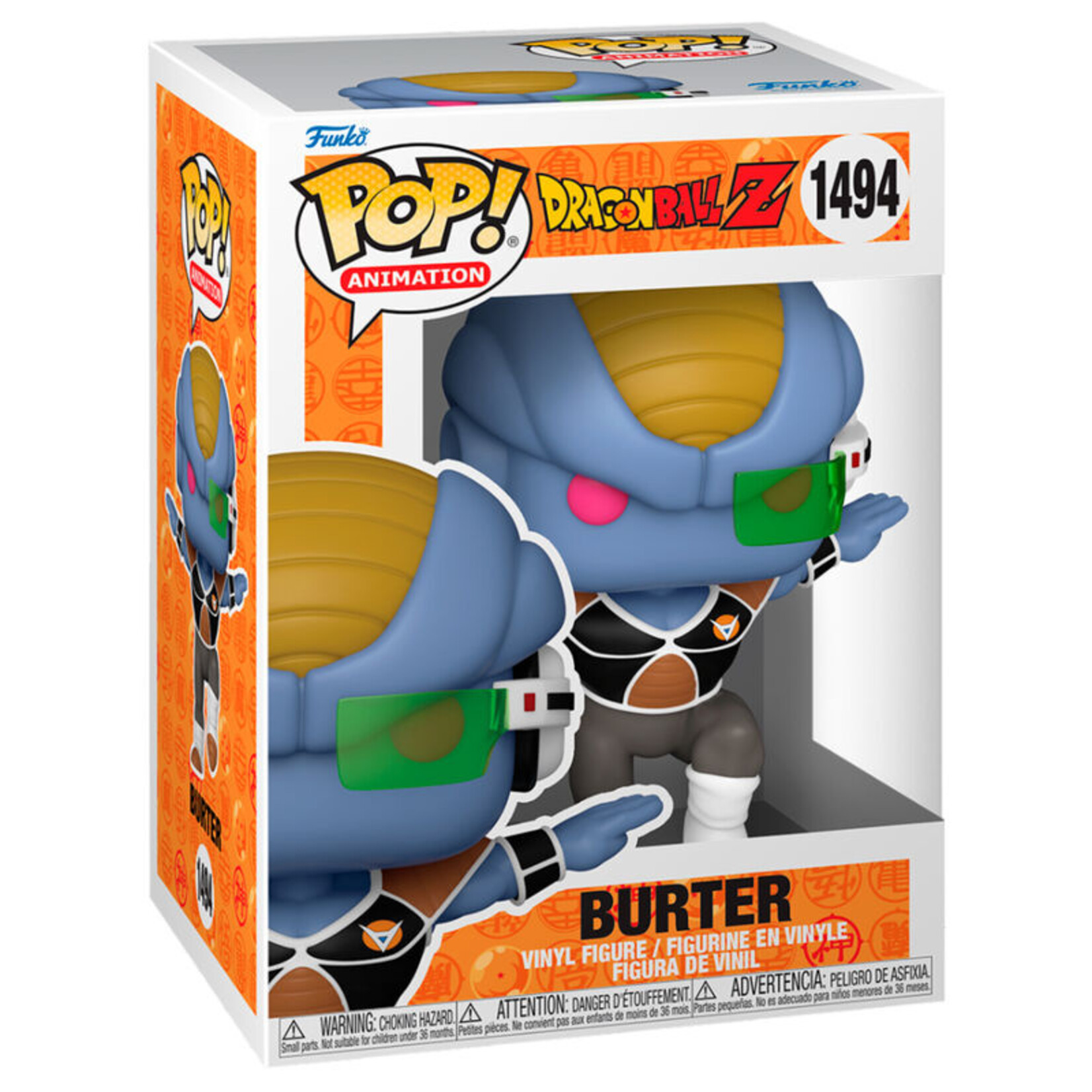 Funko Funko Dragonball Z POP! Animation Vinyl Figure Burter 9 cm