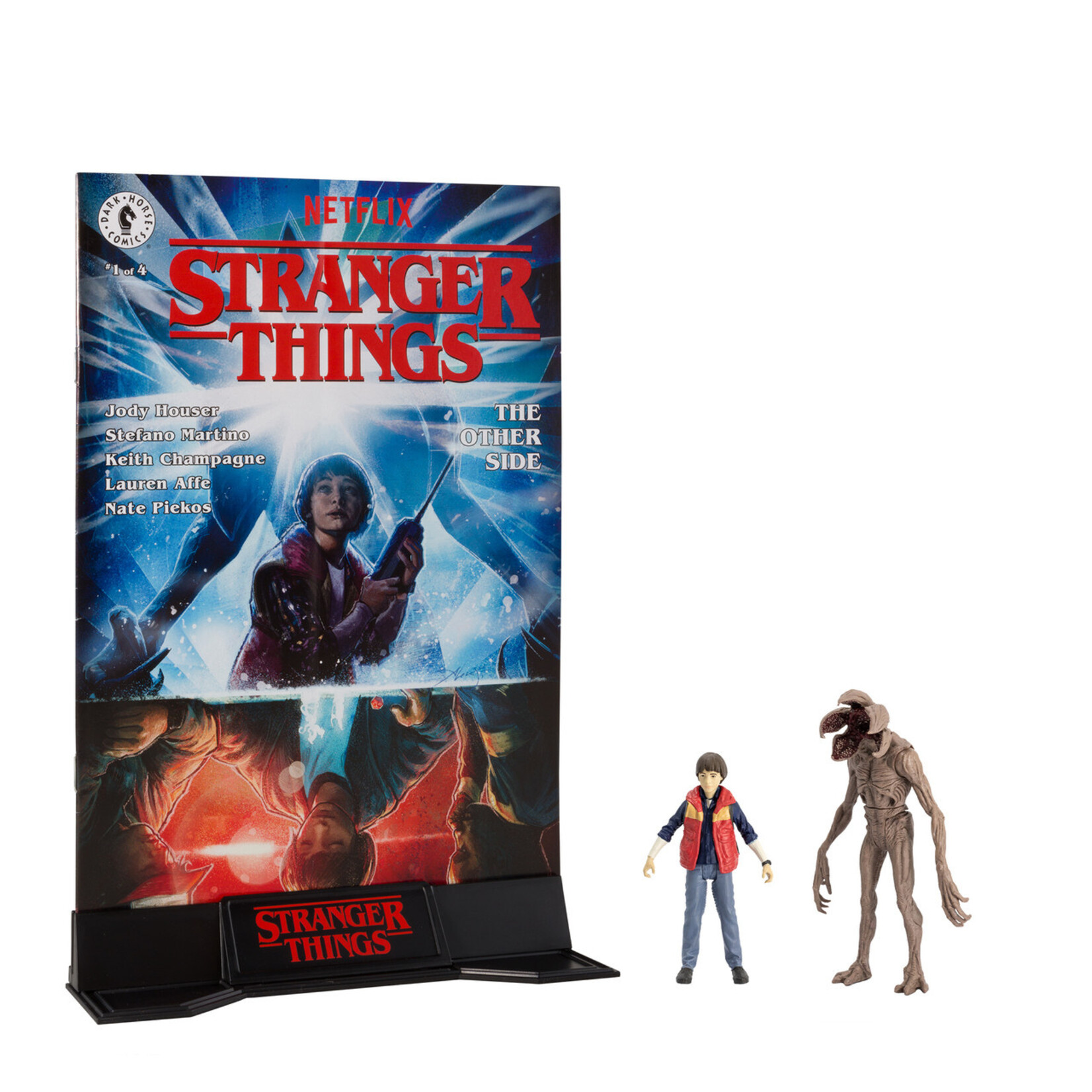 McFarlane Toys McFarlane Toys Stranger Things Page Punchers Action Figures & Comic Book Will Byers and Demogorgon 8 cm