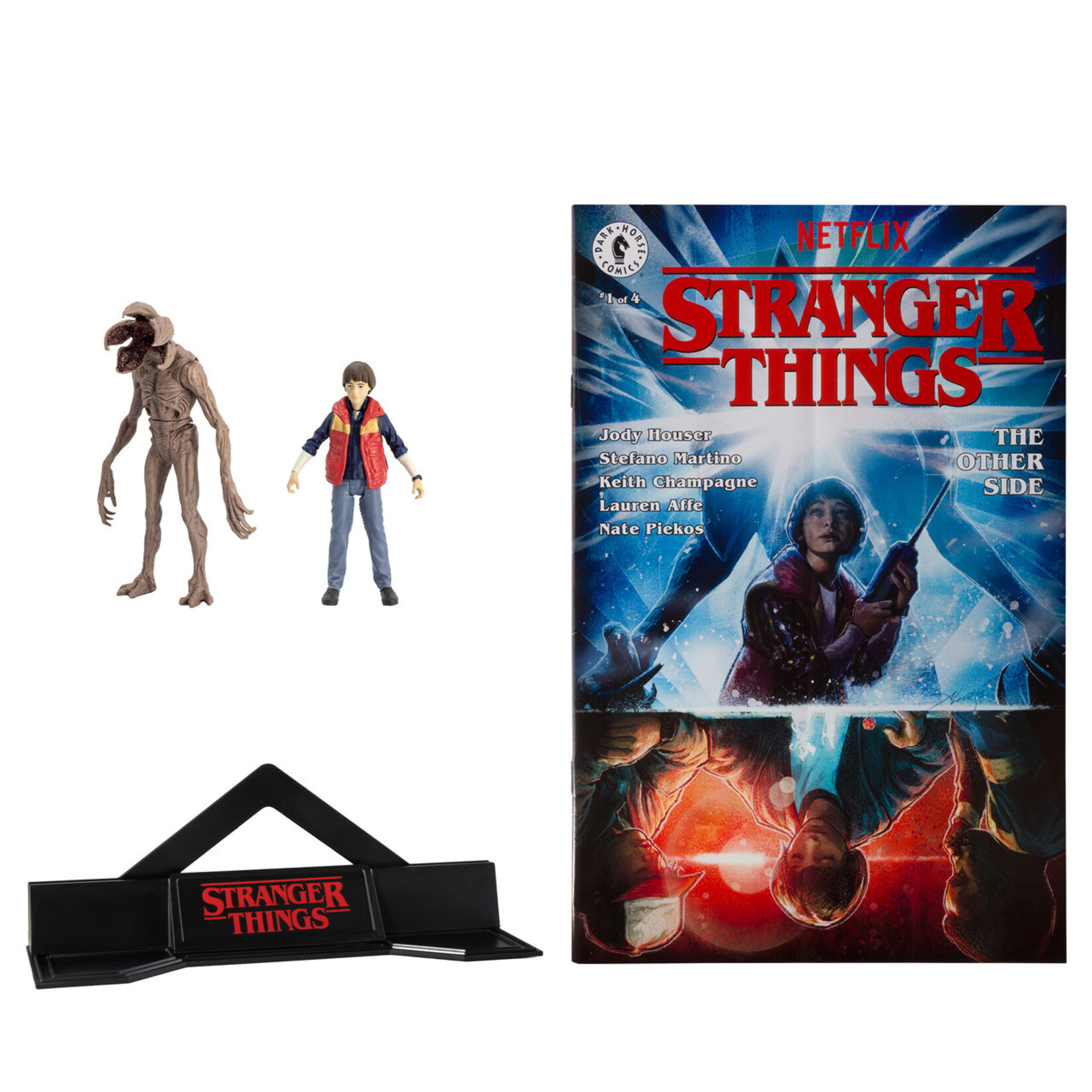 McFarlane Toys McFarlane Toys Stranger Things Page Punchers Action Figures & Comic Book Will Byers and Demogorgon 8 cm
