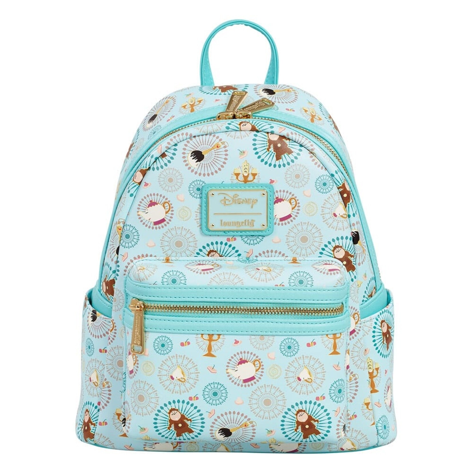 Loungefly Loungefly Disney Backpack Beauty and the Beast Be Our Guest 27 cm