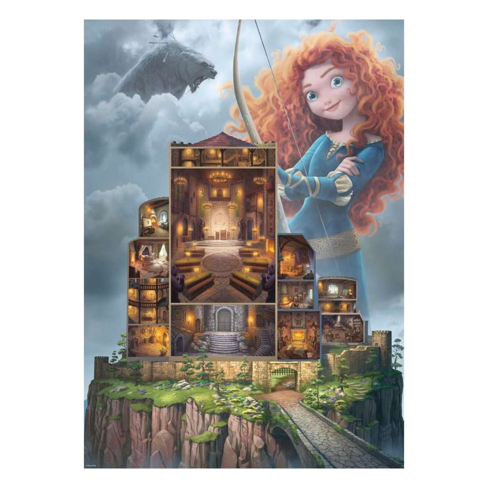 Ravensburger Ravensburger Disney Castle Collection Puzzle Merida (Brave) 1000 pcs