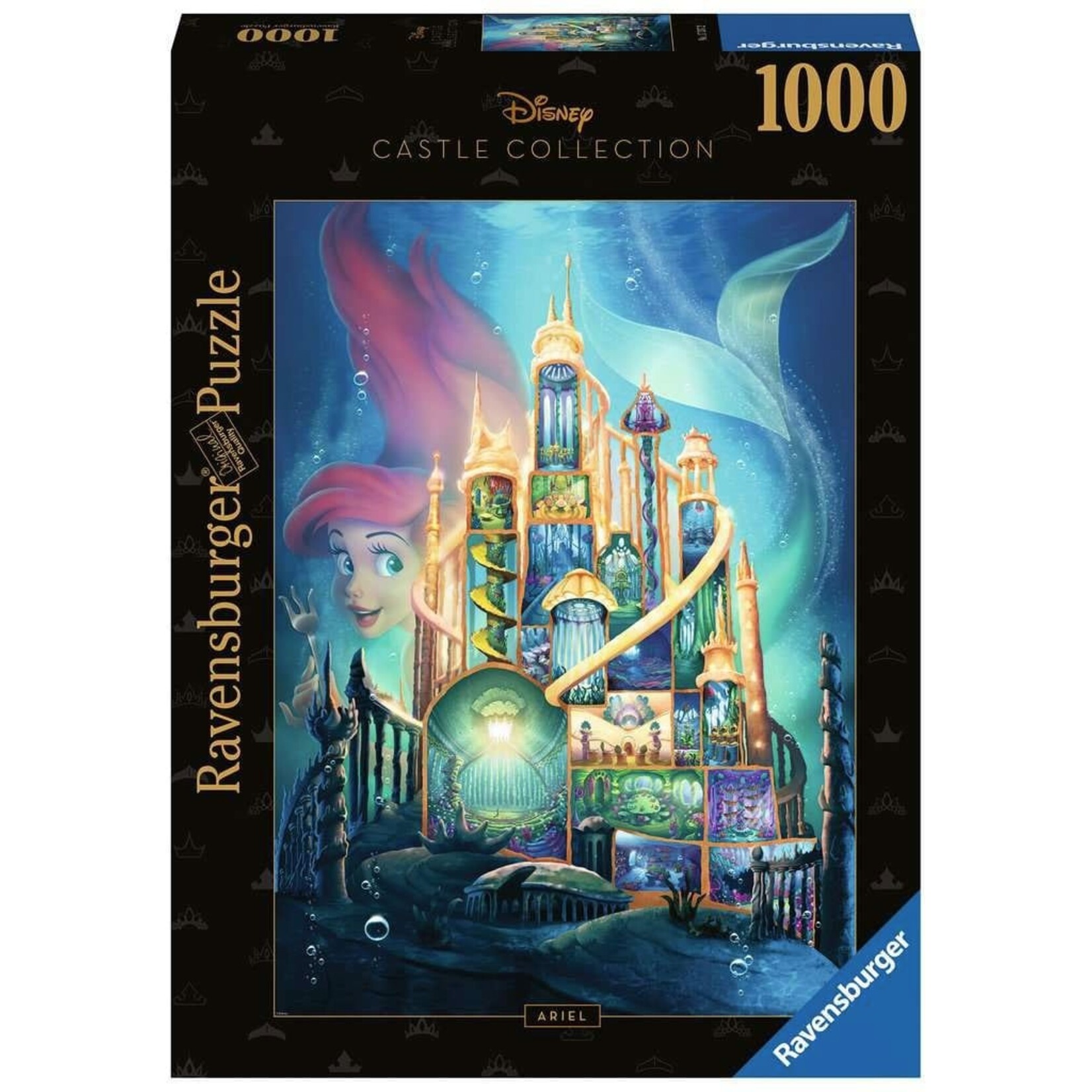 Ravensburger Ravensburger Disney Castle Collection Puzzle Ariel (The Little Mermaid) 1000 pcs