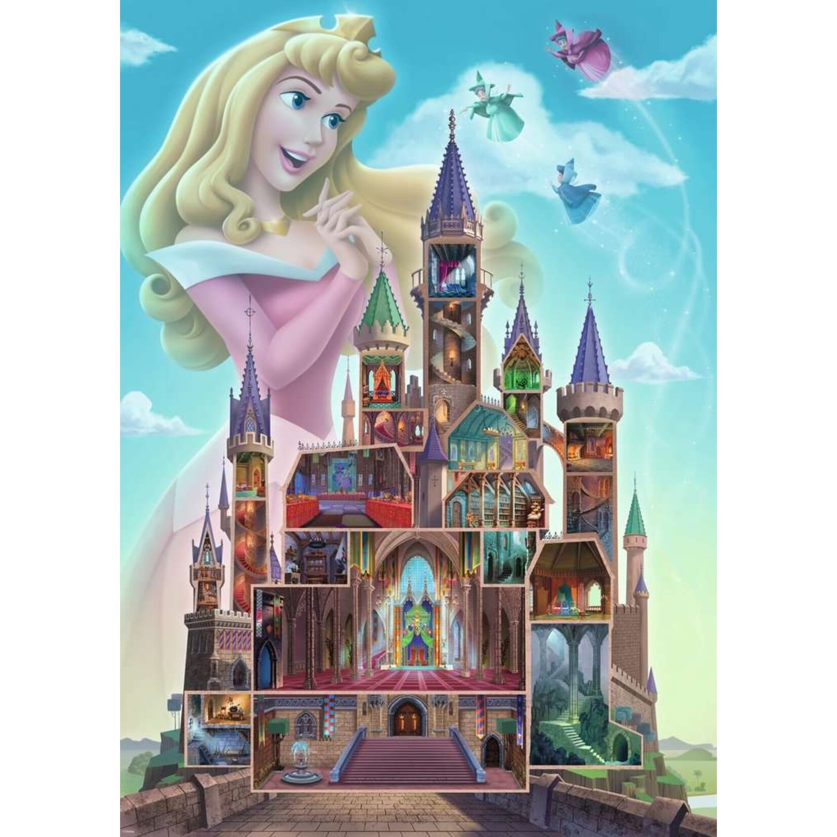 Ravensburger Ravensburger Disney Castle Collection Puzzle Doornroosje (Aurora) 1000 pcs