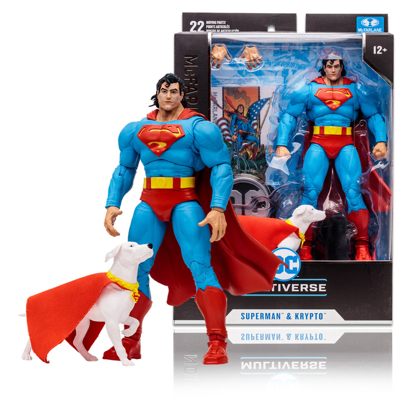 McFarlane Toys McFarlane Toys DC Comics Superman & Krypto Collector Edition Action Figure 18 cm