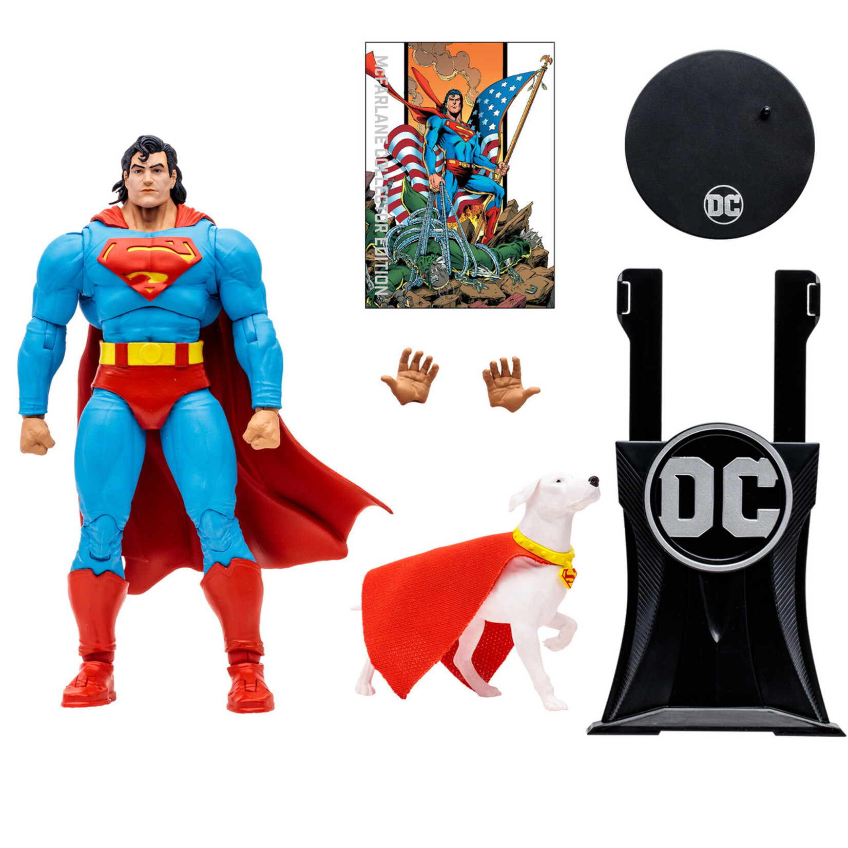 McFarlane Toys McFarlane Toys DC Comics Superman & Krypto Collector Edition Action Figure 18 cm