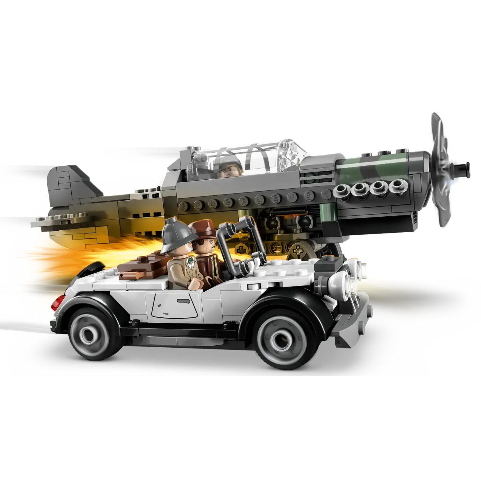 LEGO LEGO Indiana Jones Gevechtsvliegtuig Achtervolging (77012)