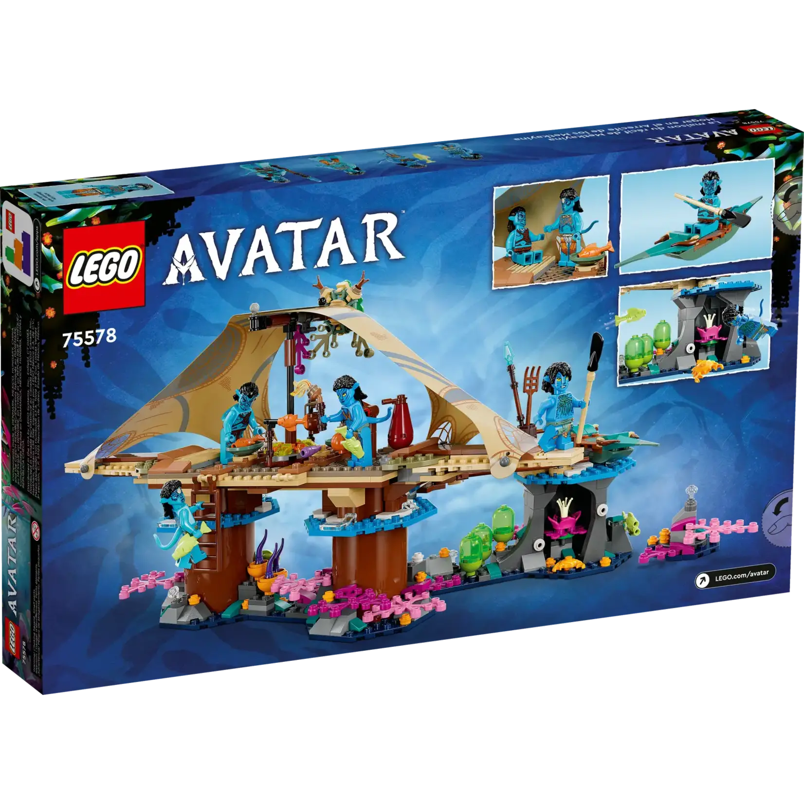 LEGO LEGO Avatar Huis in Metkayina Rif (75578)
