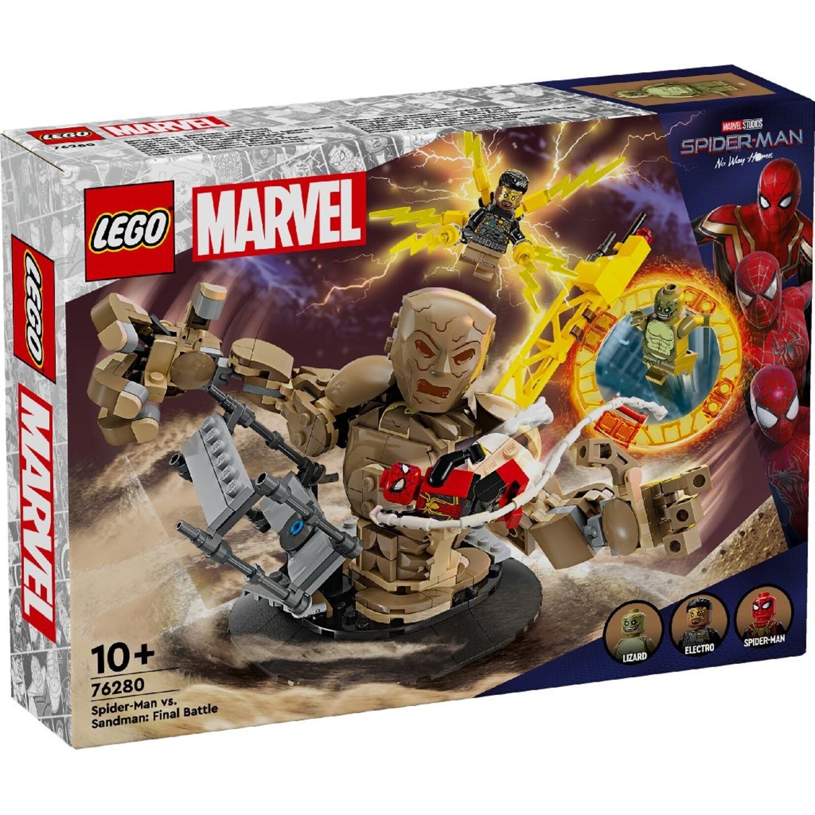 LEGO LEGO Marvel Spider-Man No Way Home Spider-Man vs. Sandman: Eindstrijd (76280)