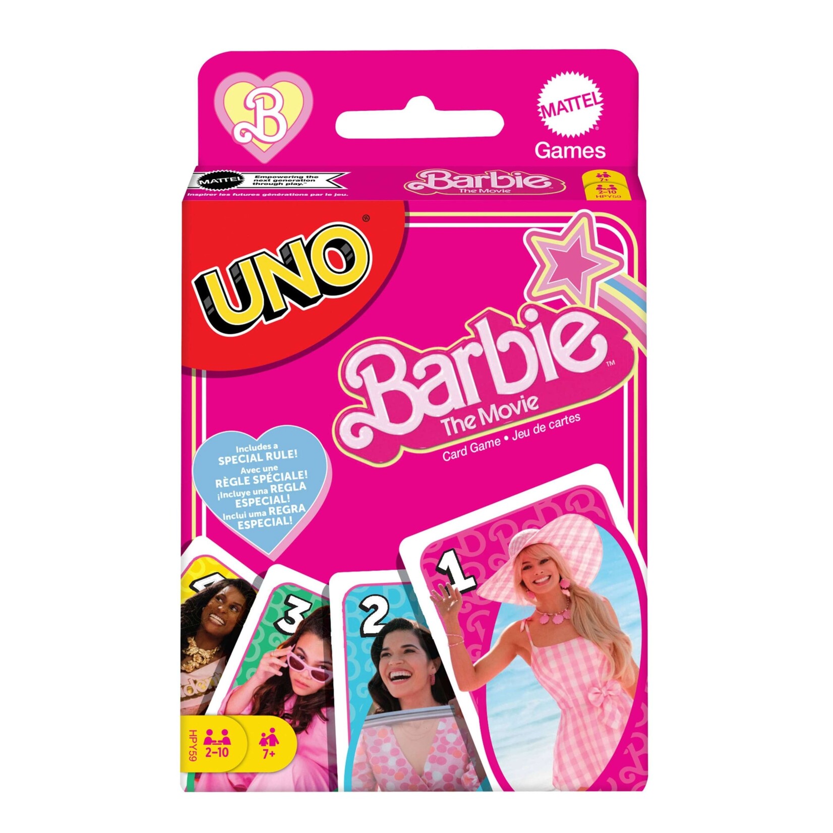 Mattel Mattel Barbie The Movie UNO Kaartspel