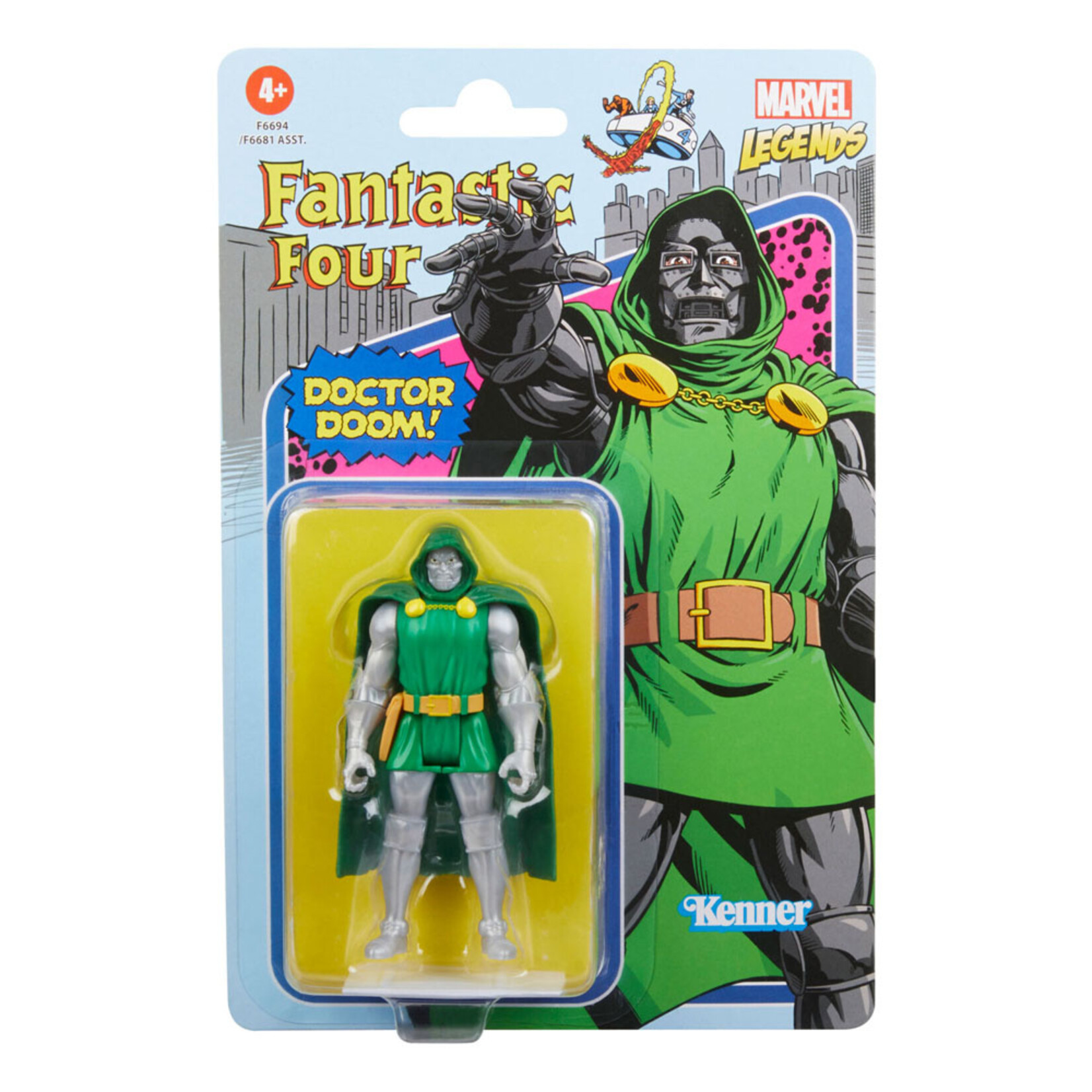 Hasbro Hasbro Marvel Legends Retro Collection Action Figure Doctor Doom 10 cm