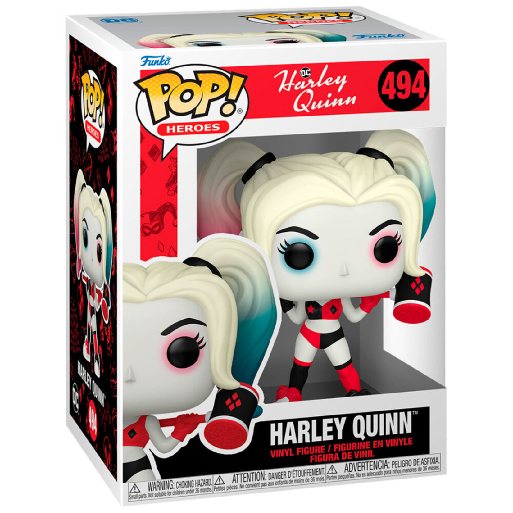 Funko Funko DC Comics Harley Quinn POP! Heroes Vinyl Figure Harley Quinn 9 cm