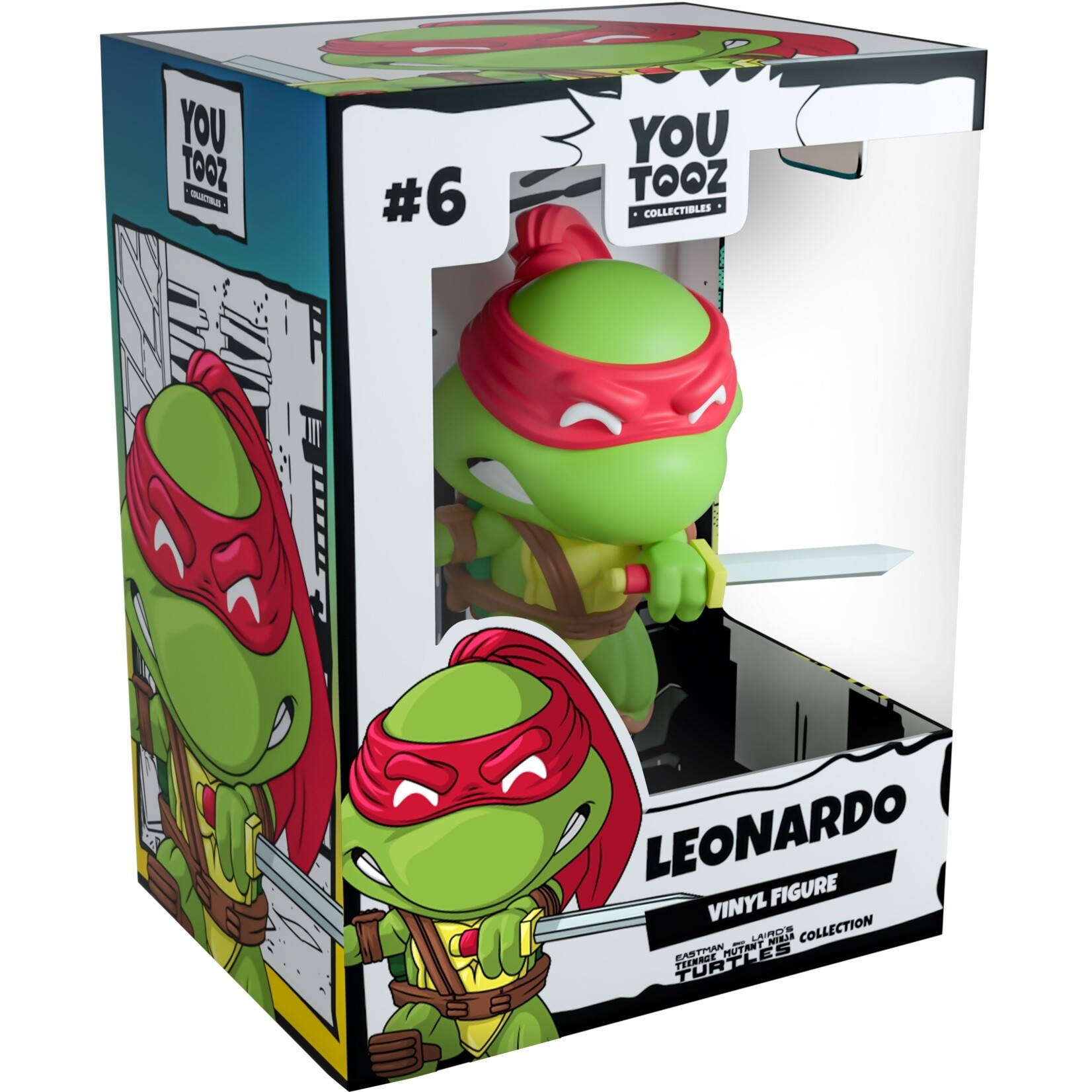 Youtooz Youtooz Teenage Mutant Ninja Turtles Vinyl Figure Leonardo (Classic) 10 cm